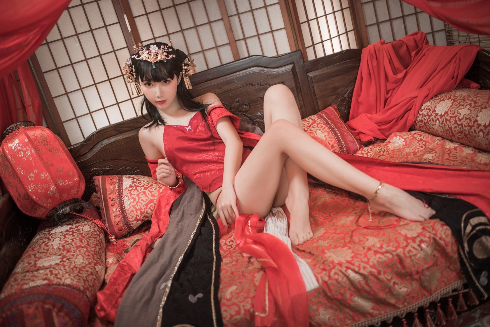 Đọc truyện hentai Tuyển tập Albums siêu phẩm Cosplay - Chap 1280 - [Flatbread Fairy] Yixian