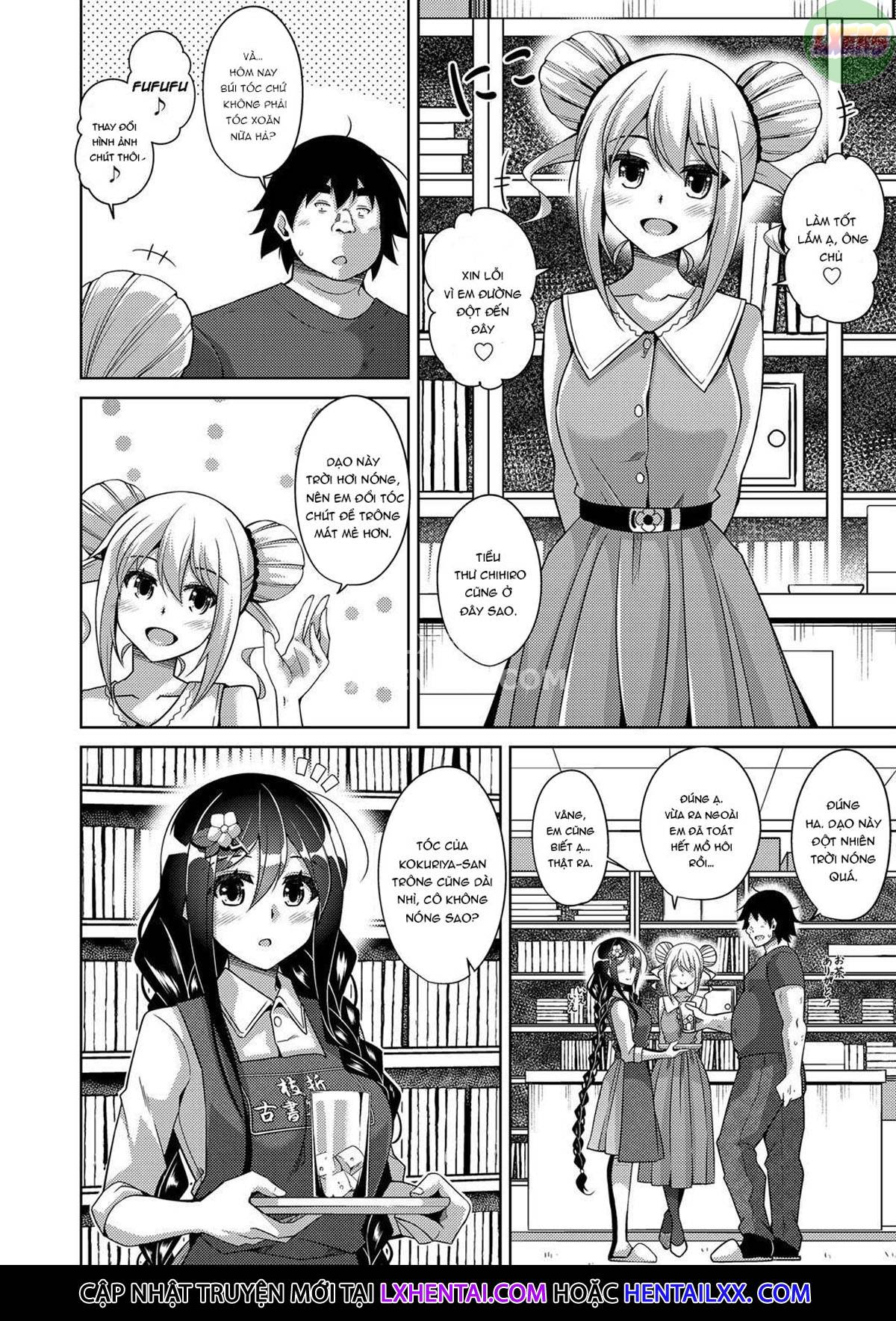 Đọc truyện hentai A Bitch Rose Shrouded In Books - Chap 8