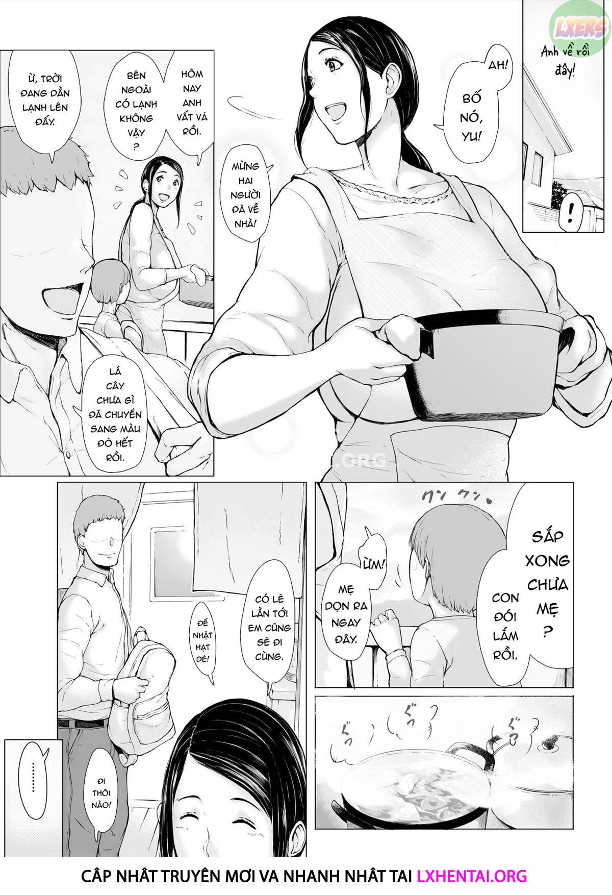 Đọc truyện hentai Hahagui Ottori Okaasan ga Toshishita Yarichin ni Nerawareru Toki - Chap 2A