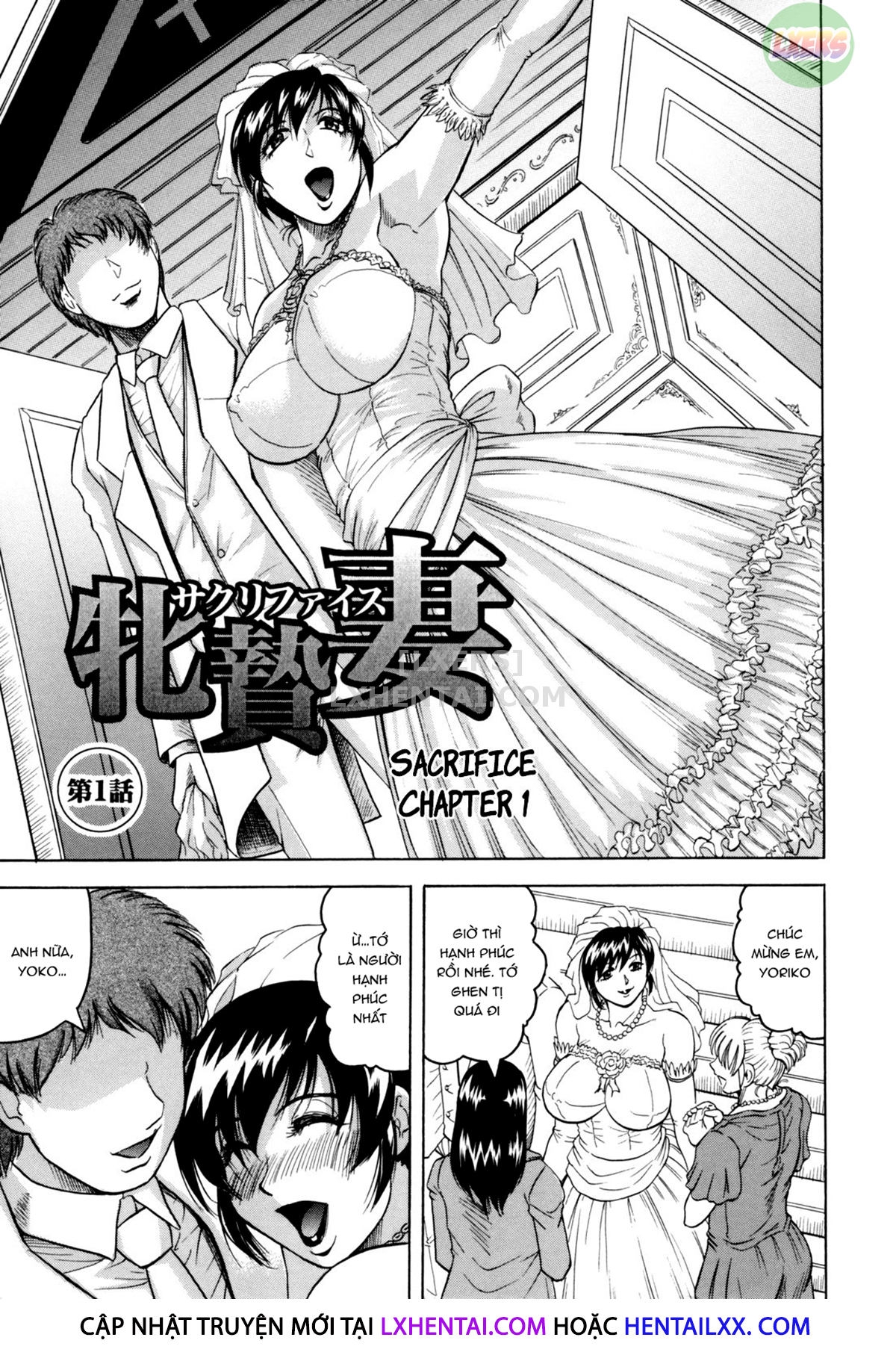 Đọc truyện hentai Mesuniezuma Sacrifice - Chap 1