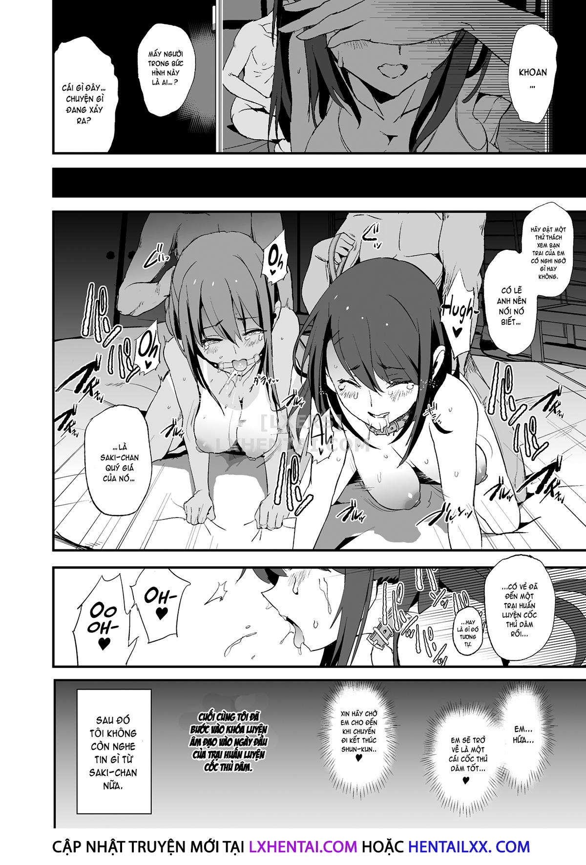 Đọc truyện hentai Cocksleeve Camp - Chap 1 - It Seems Your Girlfriend Is Going To The Cock Sleeve Camp