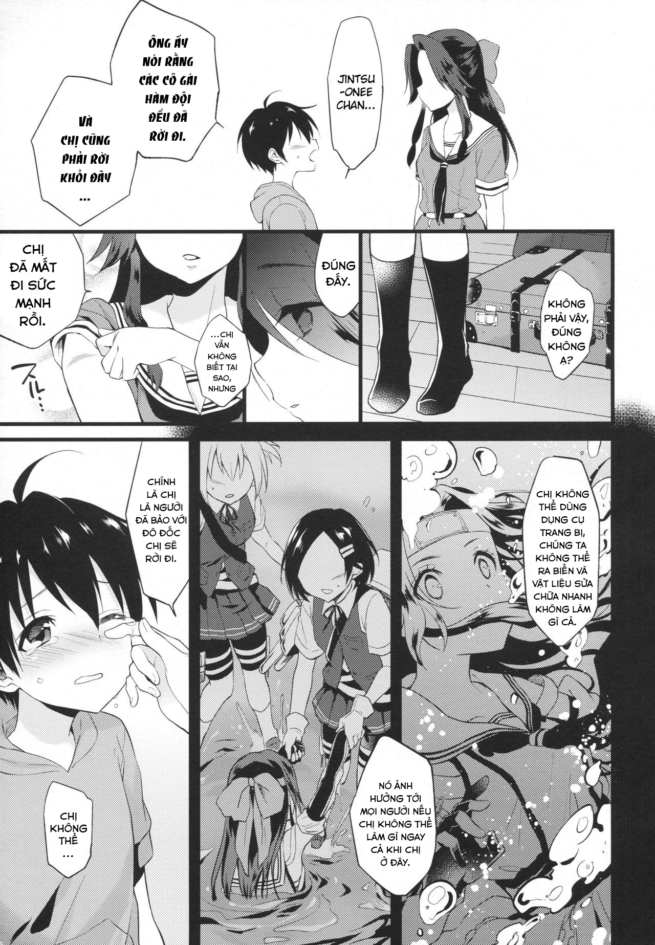 Đọc truyện hentai Tạm biệt Jintsu Oneechan - Oneshot