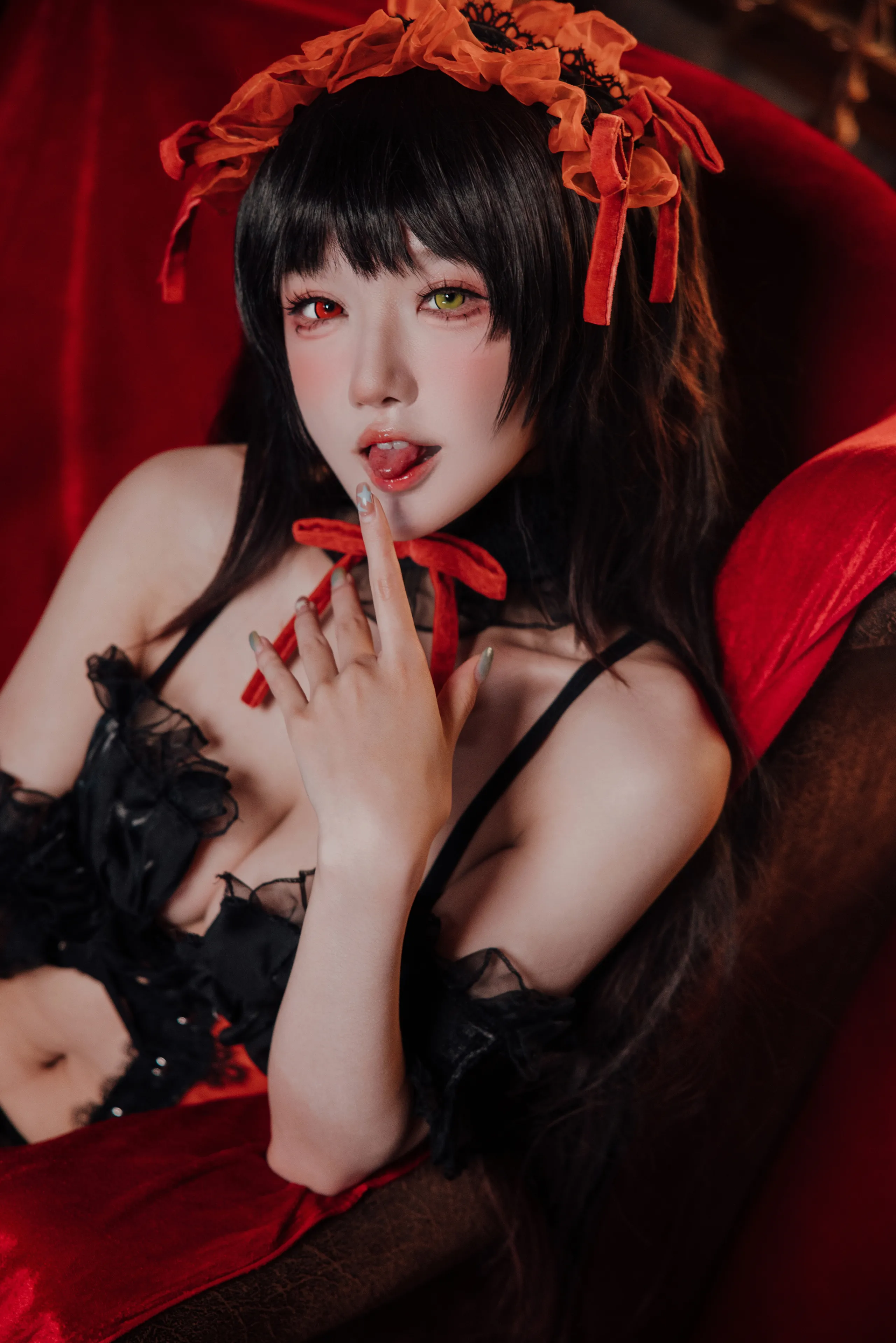 Đọc truyện hentai Tuyển tập Albums siêu phẩm Cosplay - Chap 1008 - Ah Bao is also a bunny girl Tokisaki Kurumi