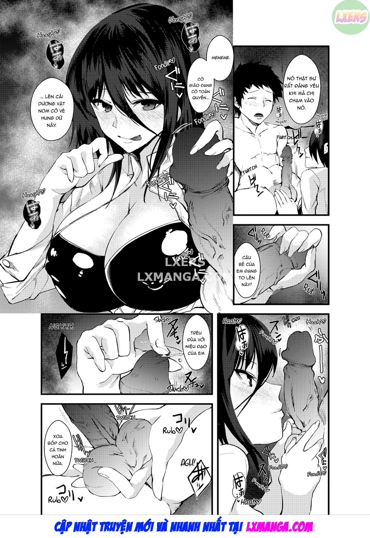 Đọc truyện hentai Sự trừng phạt đang chờ đợi nếu bạn xuất tinh mà không có tôi - Oneshot