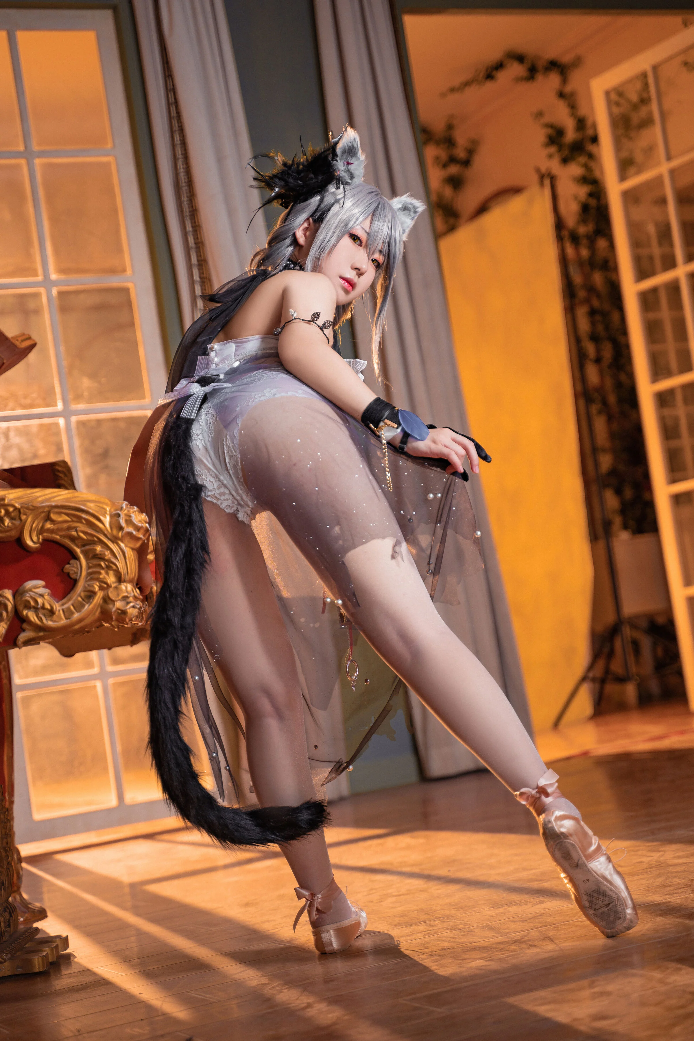 Đọc truyện hentai Tuyển tập Albums siêu phẩm Cosplay - Chap 464 - Tiger Sensen - Arknights - Schwarz