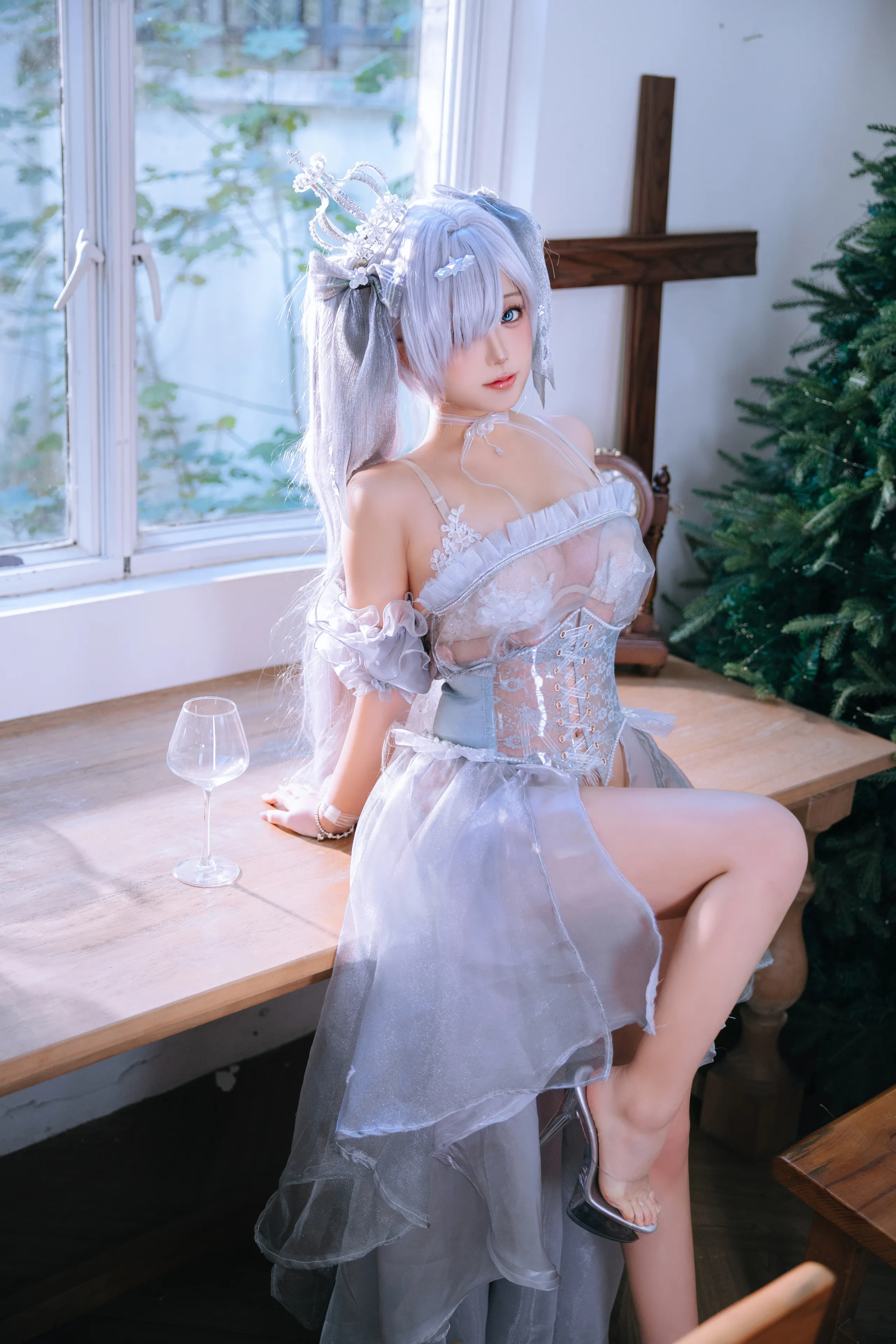 Đọc truyện hentai Tuyển tập Albums siêu phẩm Cosplay - Chap 1105 - Hina Jiao - Goddess of Victory: Nikki Cinderella