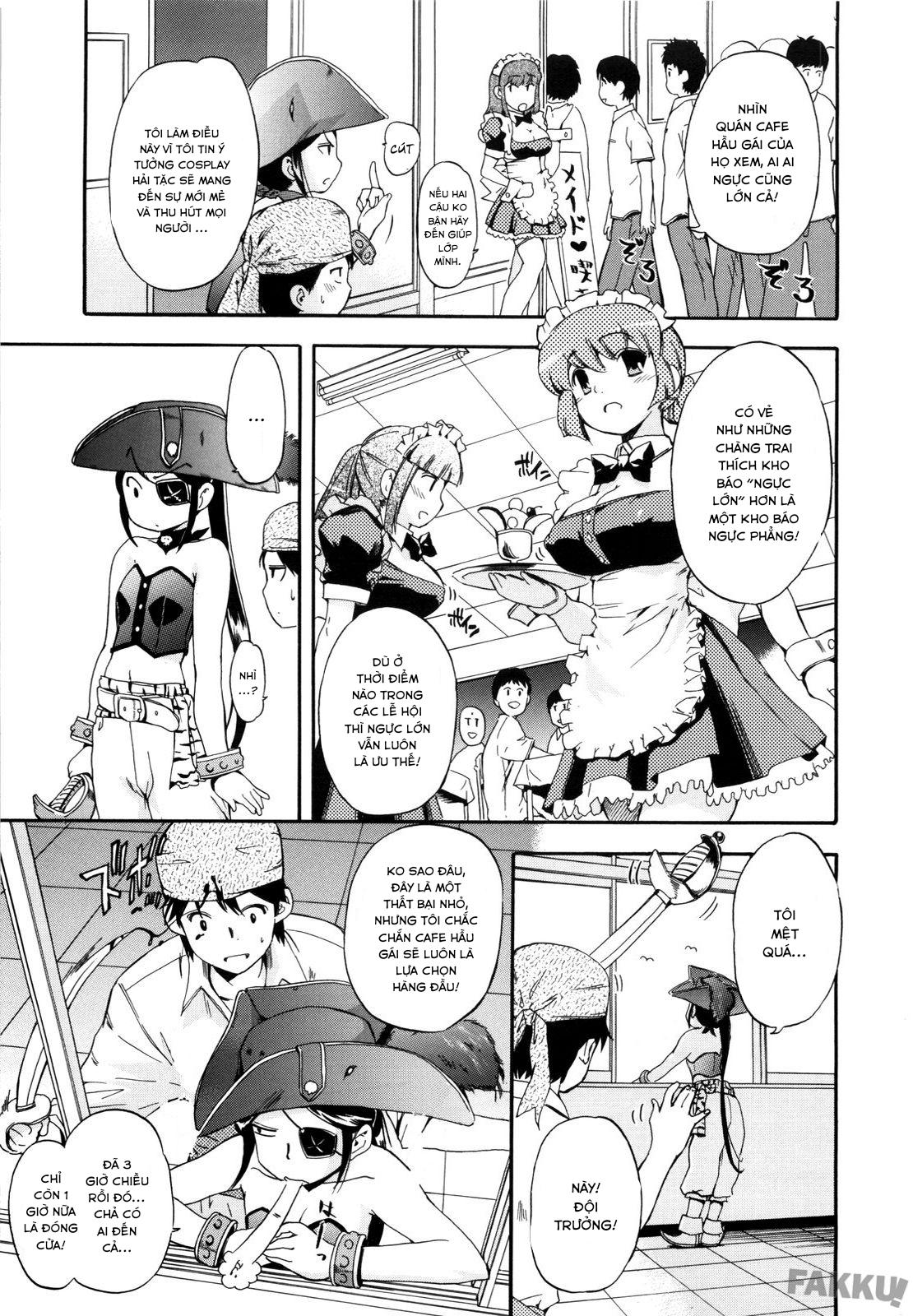 Đọc truyện hentai Ngày may mắn - Thuyền trưởng và tôi