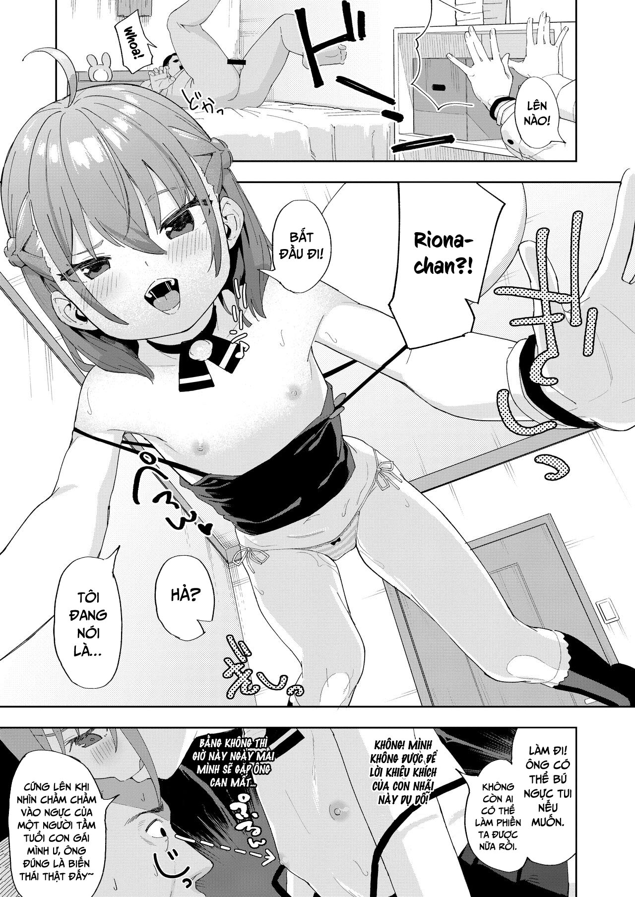 Đọc truyện hentai Tôi bị ăn hiếp bởi một con nhãi ranh là bạn của con gái mình - Chap 1