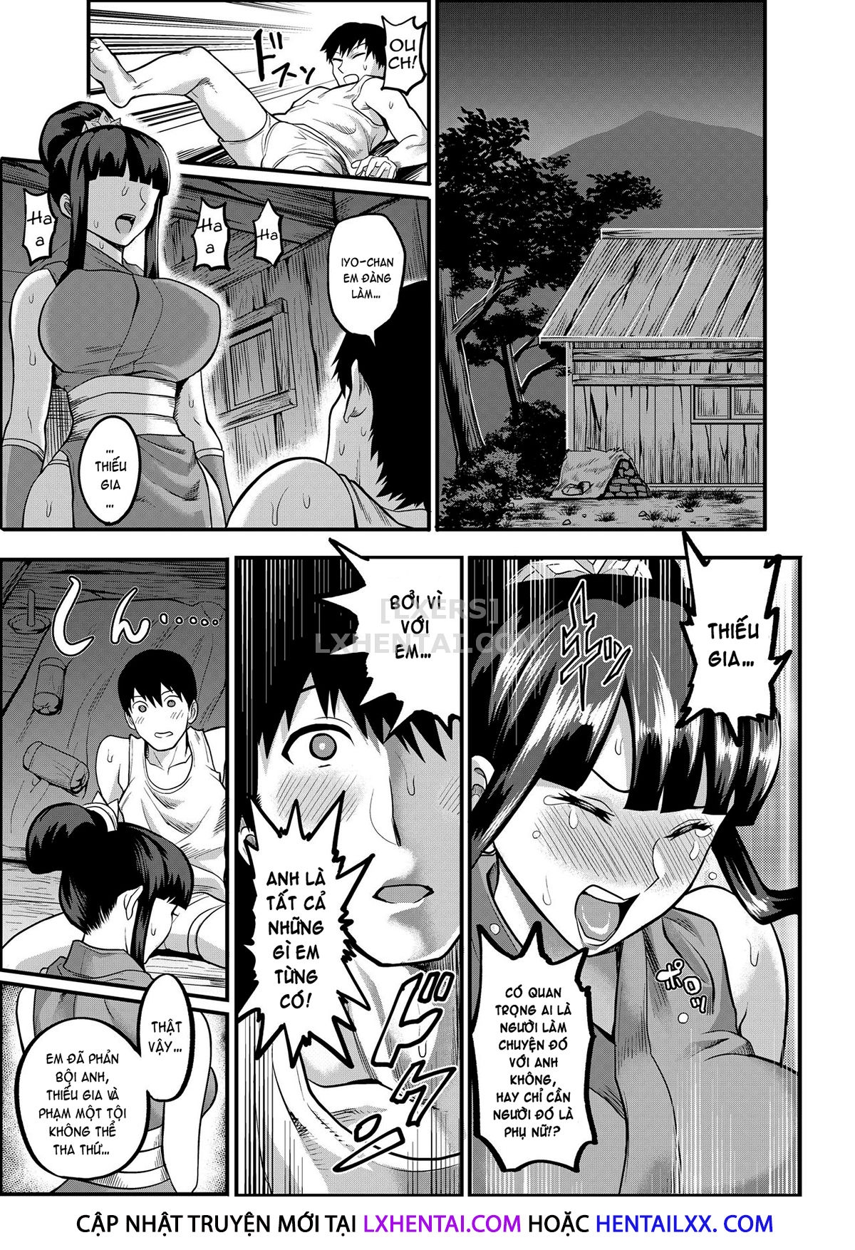 Đọc truyện hentai Oideyo! Kunoichi no Sato - Chap 4