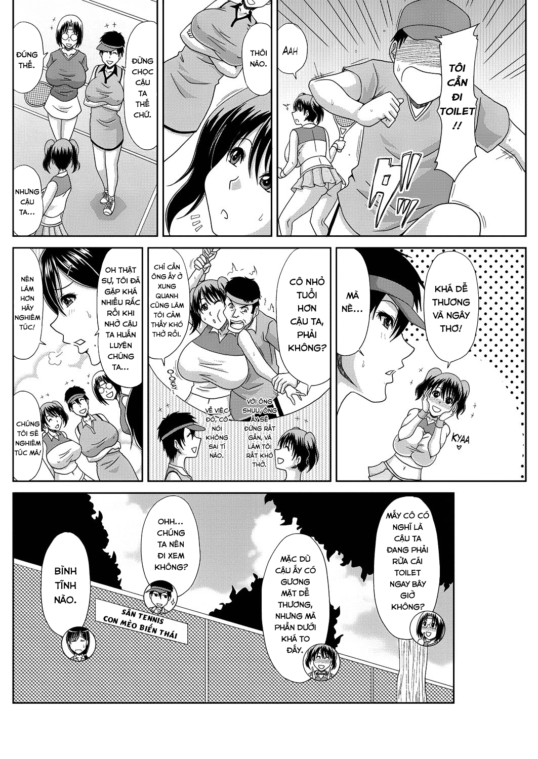 Đọc truyện hentai Tai nạn khi làm huấn luyện viên tennis - Chap 1