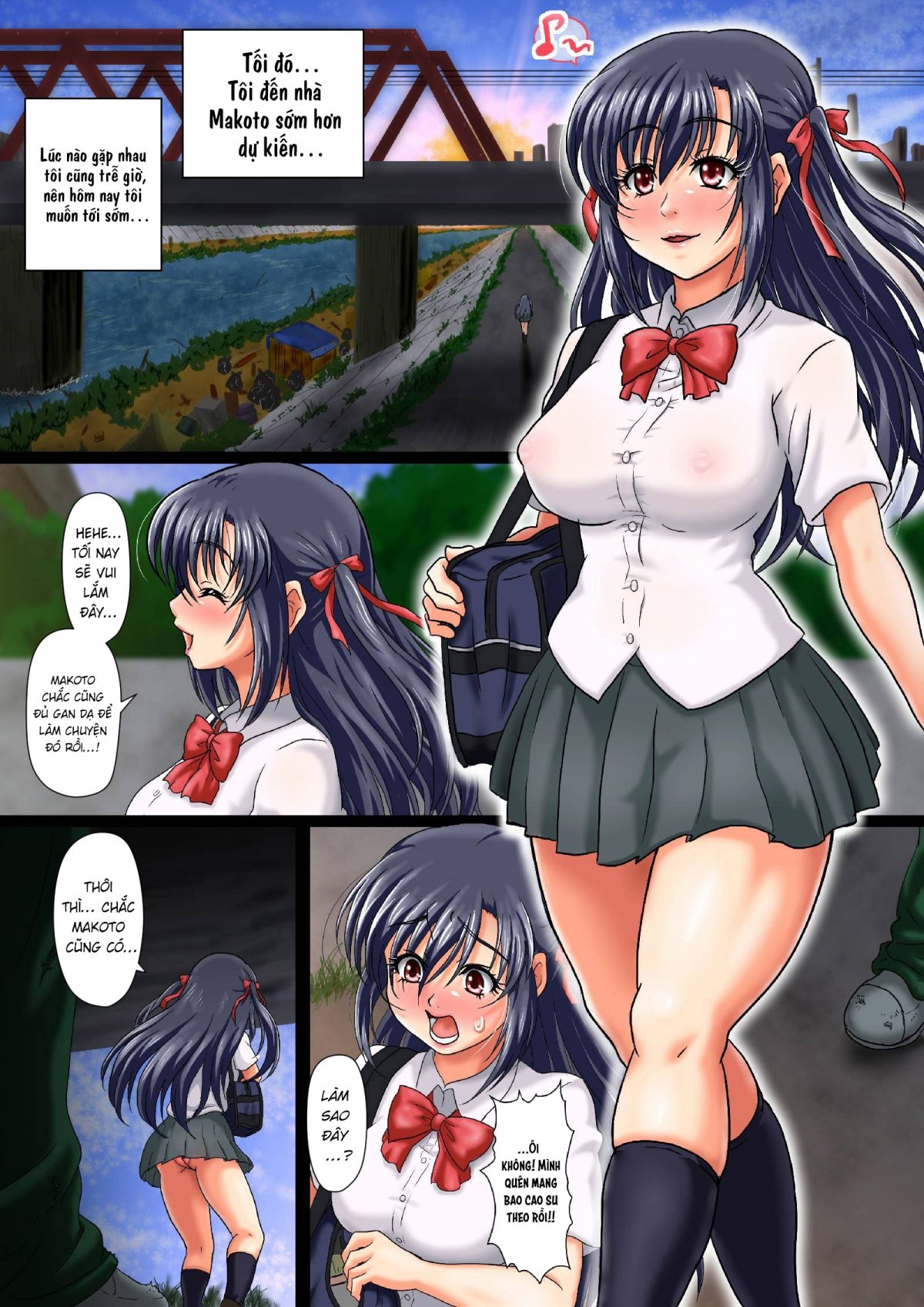 Đọc truyện hentai A Girls Fall From Grace - A Bridge Of Cheating And Gang Rape - Oneshot