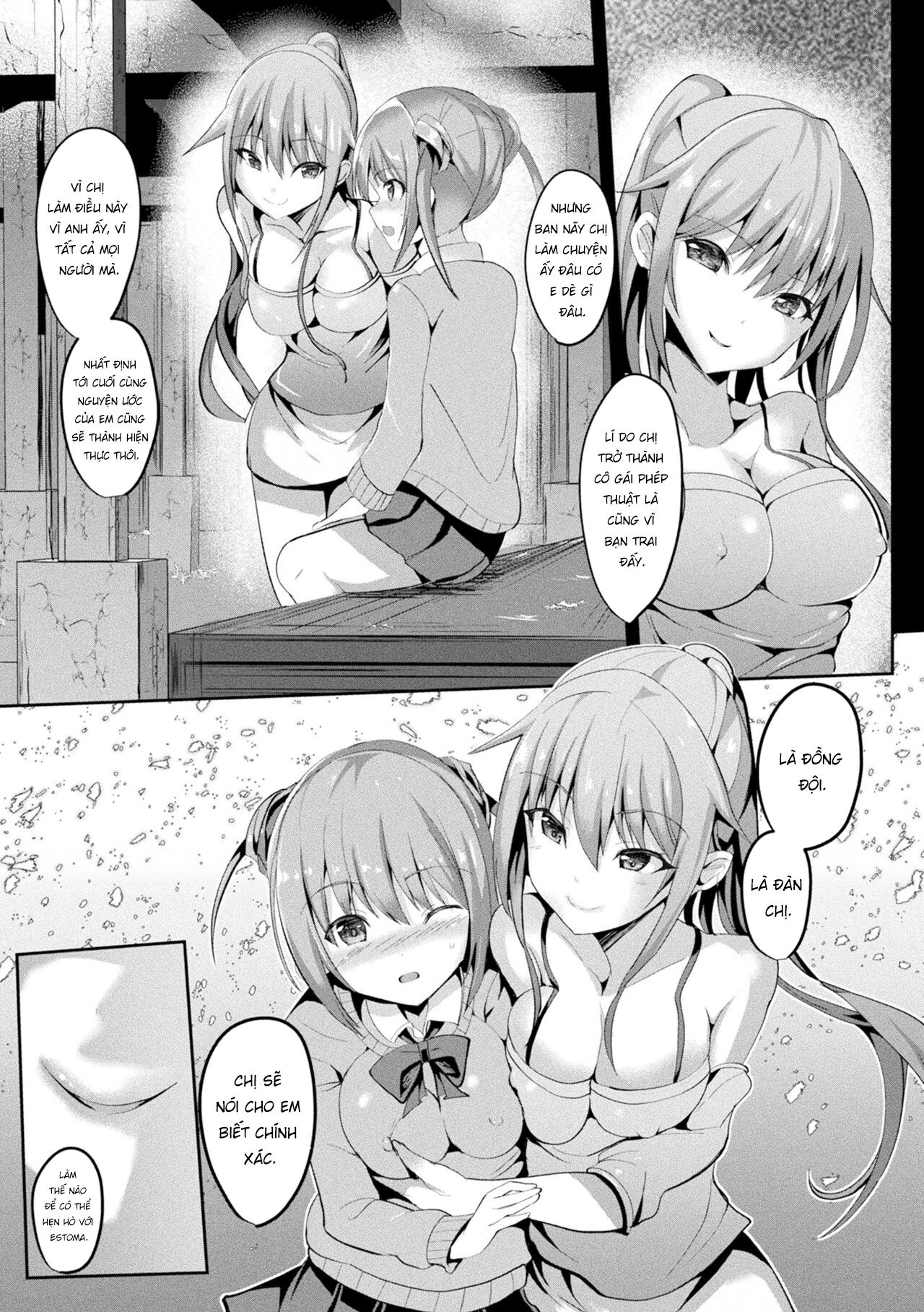 Đọc truyện hentai Thiếu nữ ma thuật - Chap 7