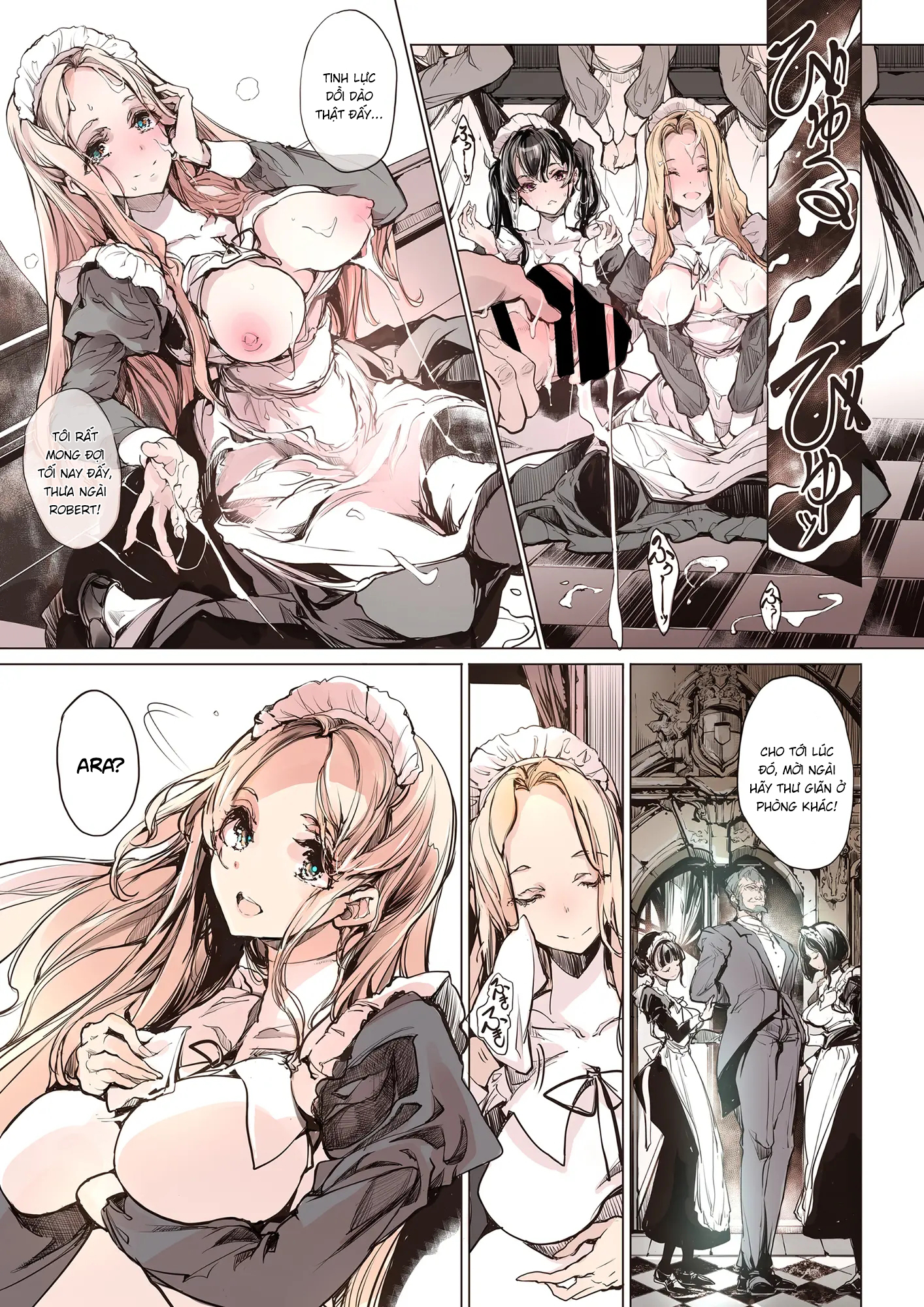 Đọc truyện hentai Dinh thự hầu gái Beatrice - Nửa đầu