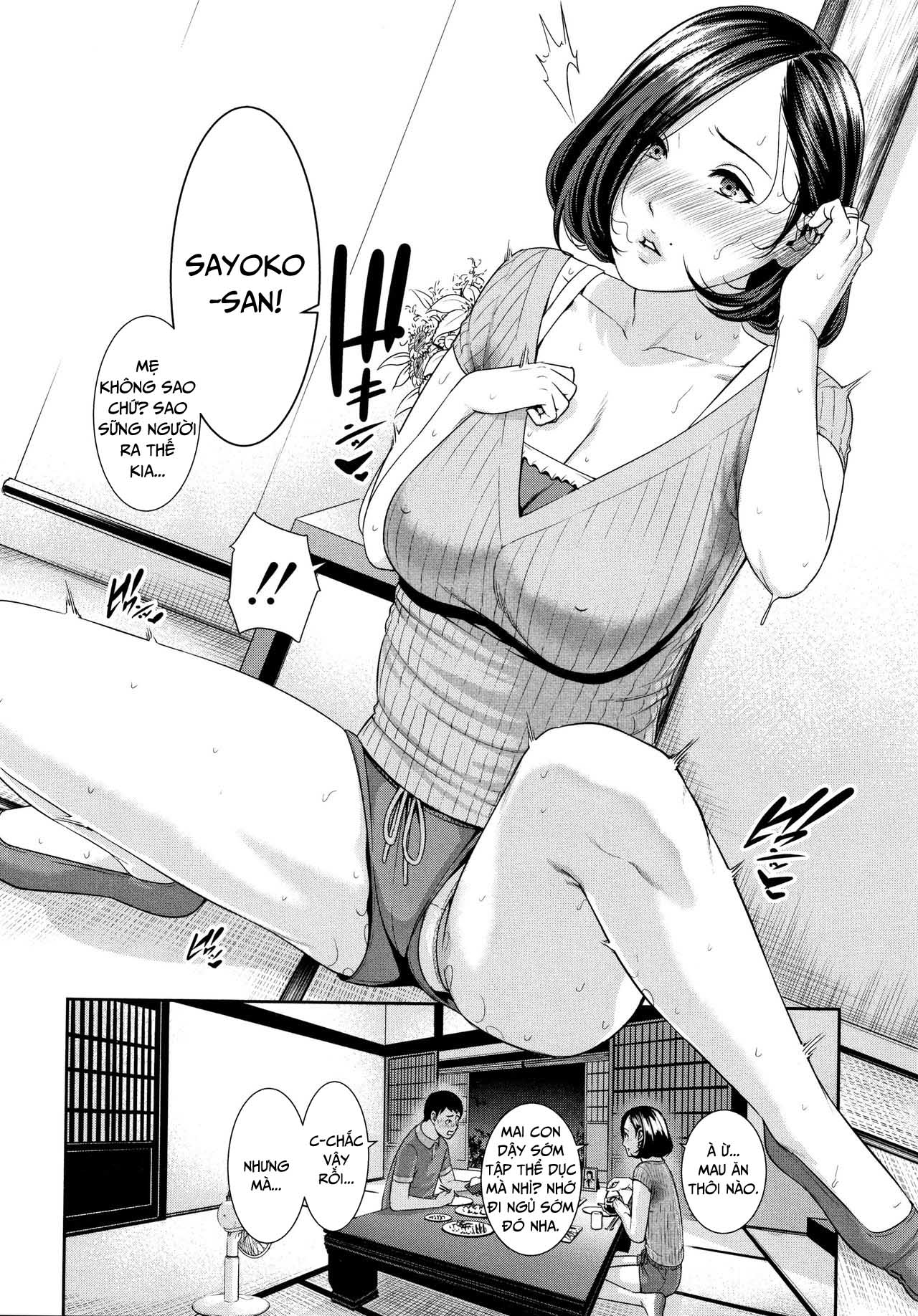 Đọc truyện hentai Mayonaka No Haha - Chap 2 [End]