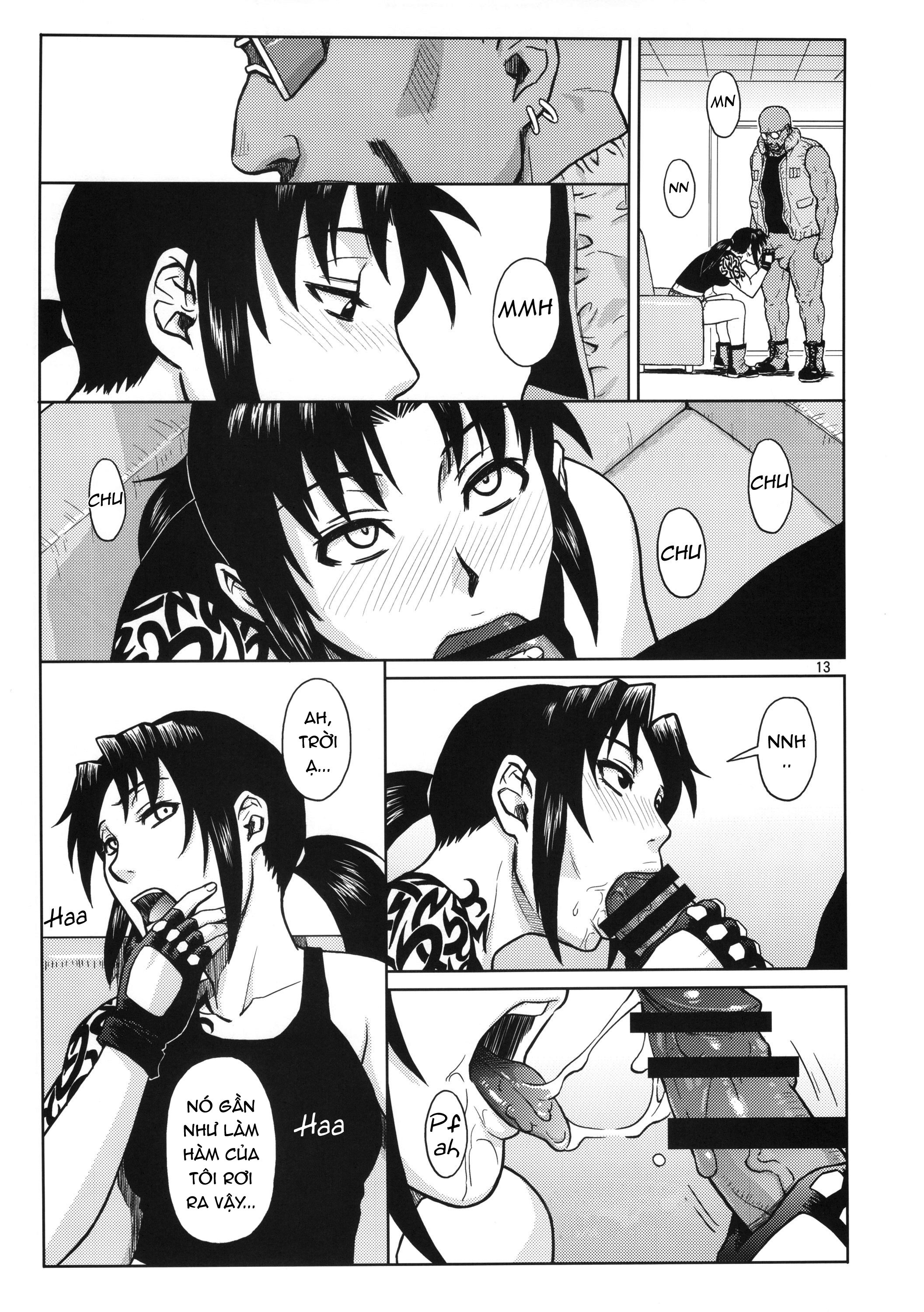 Đọc truyện hentai SUPER BIG SIZE! (BLACK LAGOON) - Oneshot