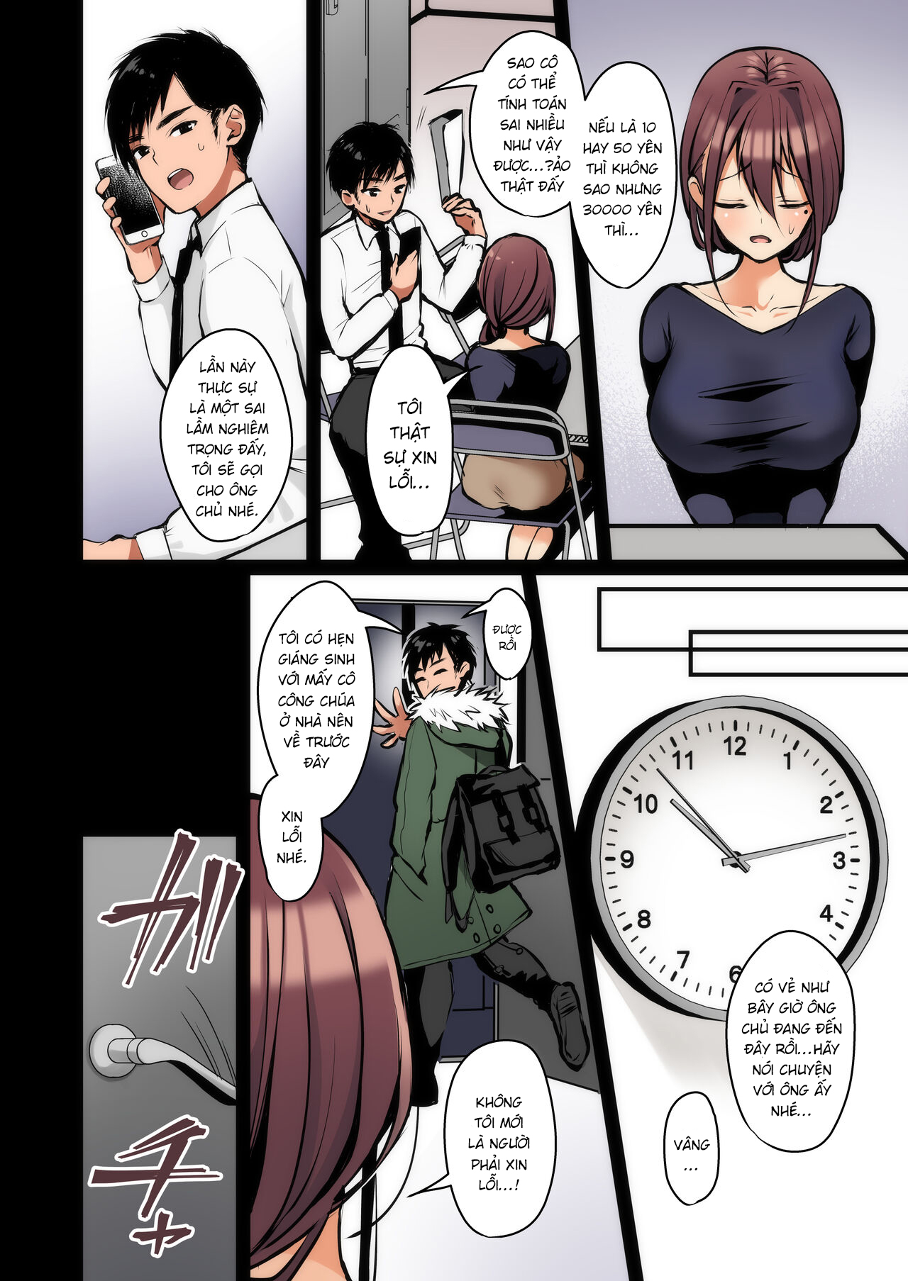 Đọc truyện hentai Biên soạn bí mật Niềm vui của mẹ và con gái rơi - Chap 2