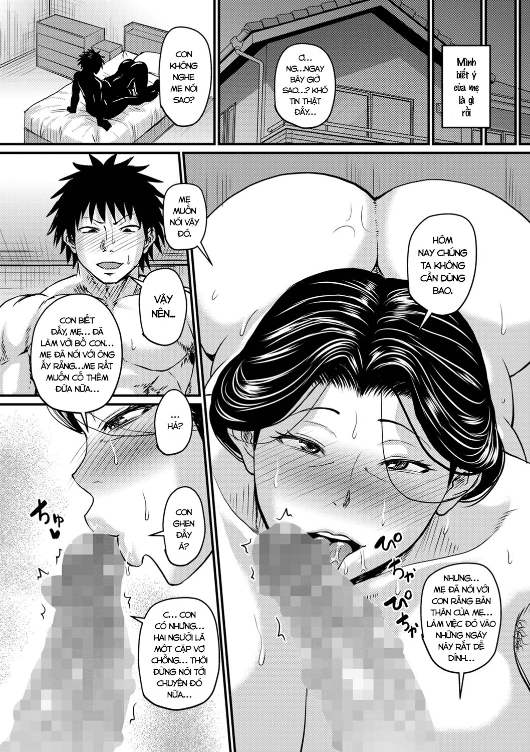 Đọc truyện hentai Mẹ là của con... - Chap 4