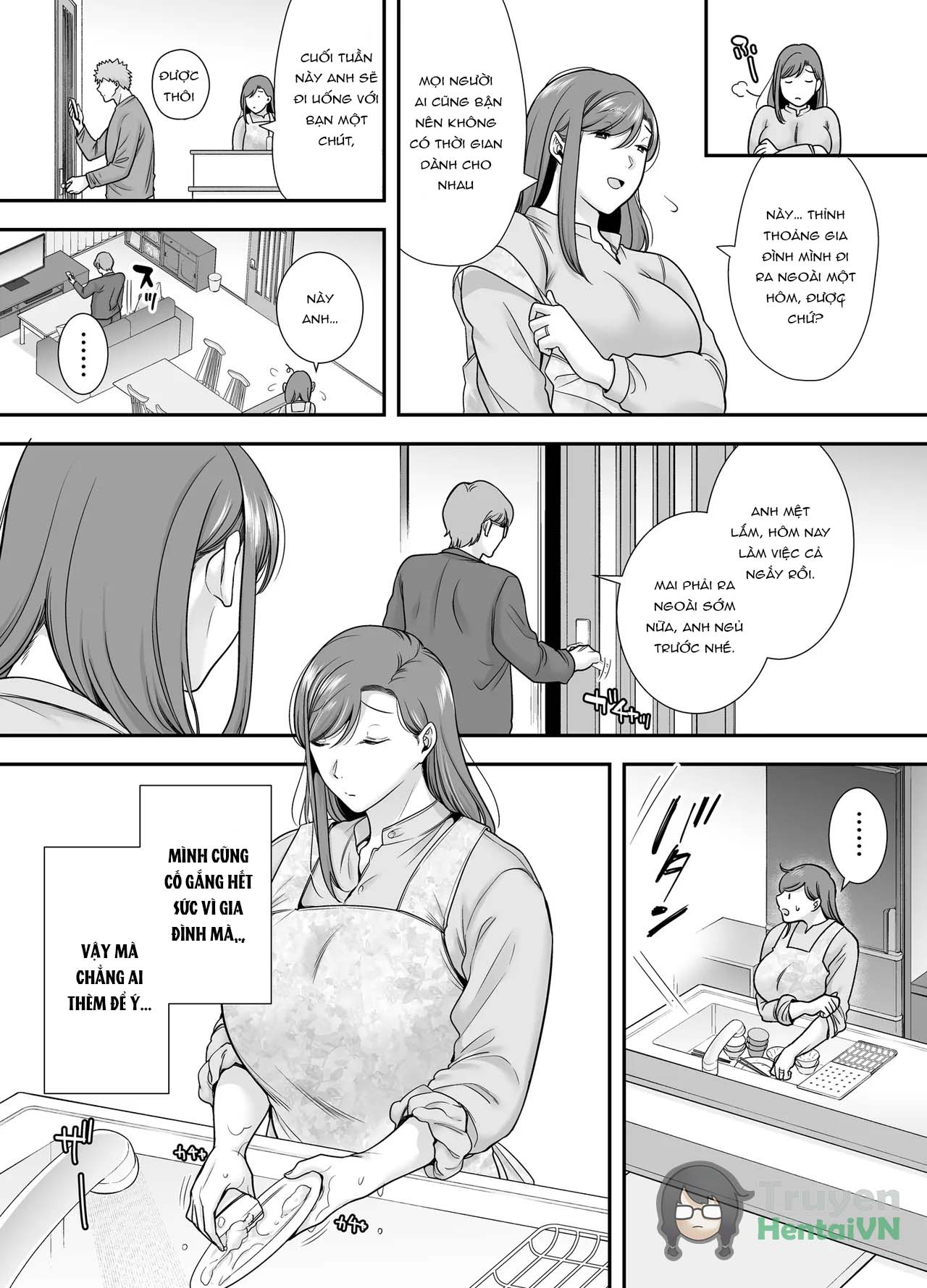 Đọc truyện hentai Mariko và tôi ~ Ngoại tình với một người phụ nữ đã có chồng ở công việc bán thời gian~ - Oneshot