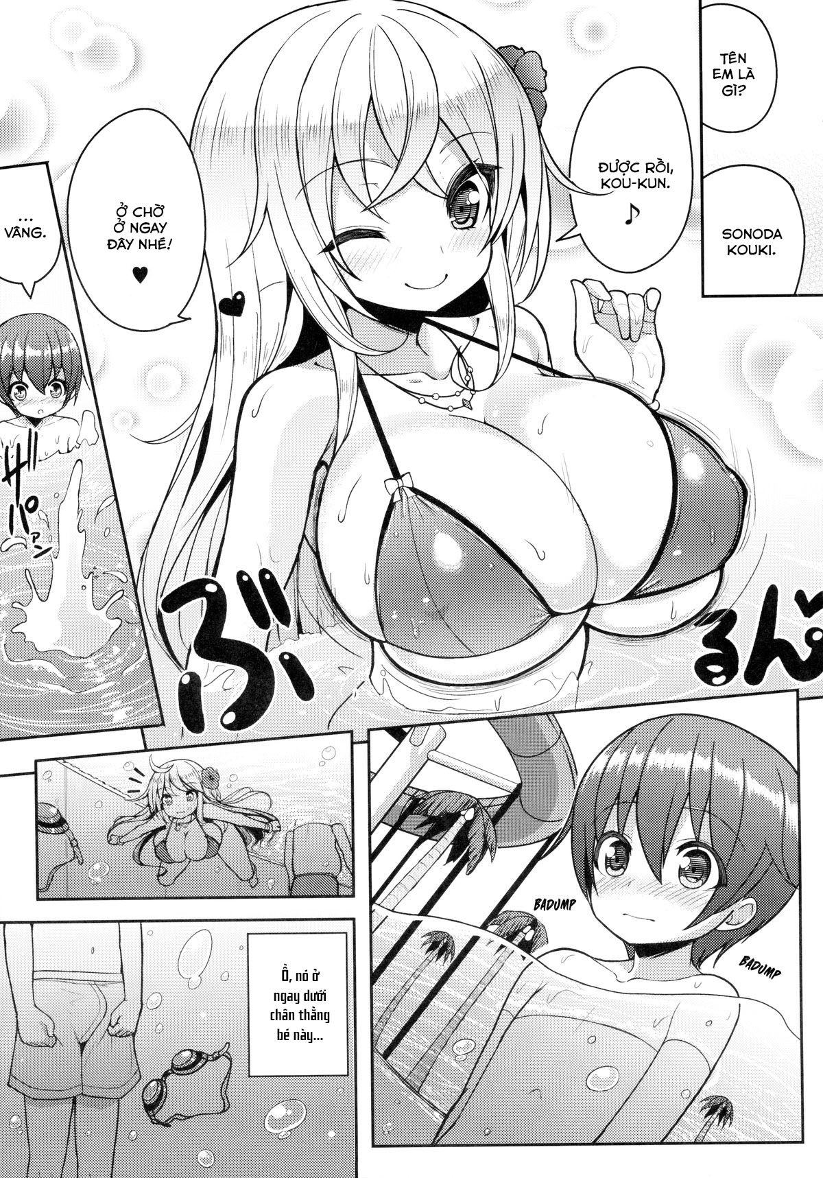 Đọc truyện hentai Chị gái sexy ở hồ bơi - Oneshot