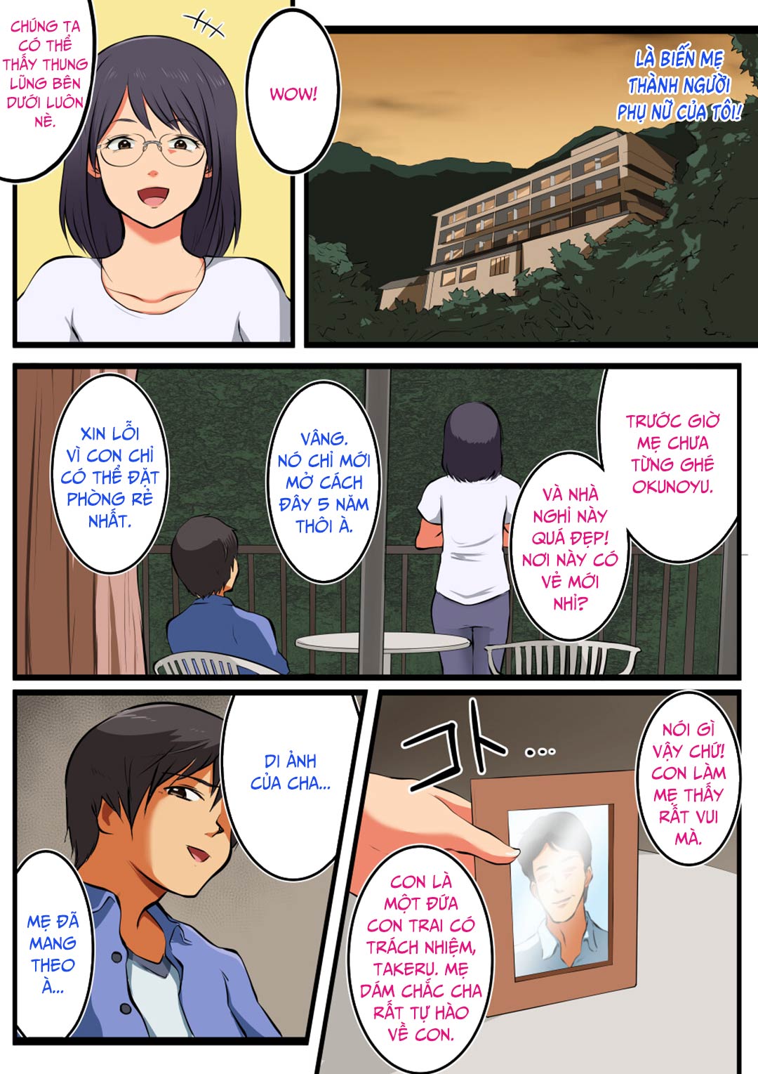 Đọc truyện hentai Mẹ tôi sẽ mang thai đứa bé của tôi - Oneshot