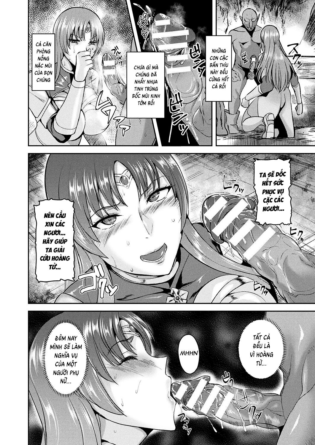 Đọc truyện hentai Intemperance Imperial Guard Knight Gloria - Chap 2