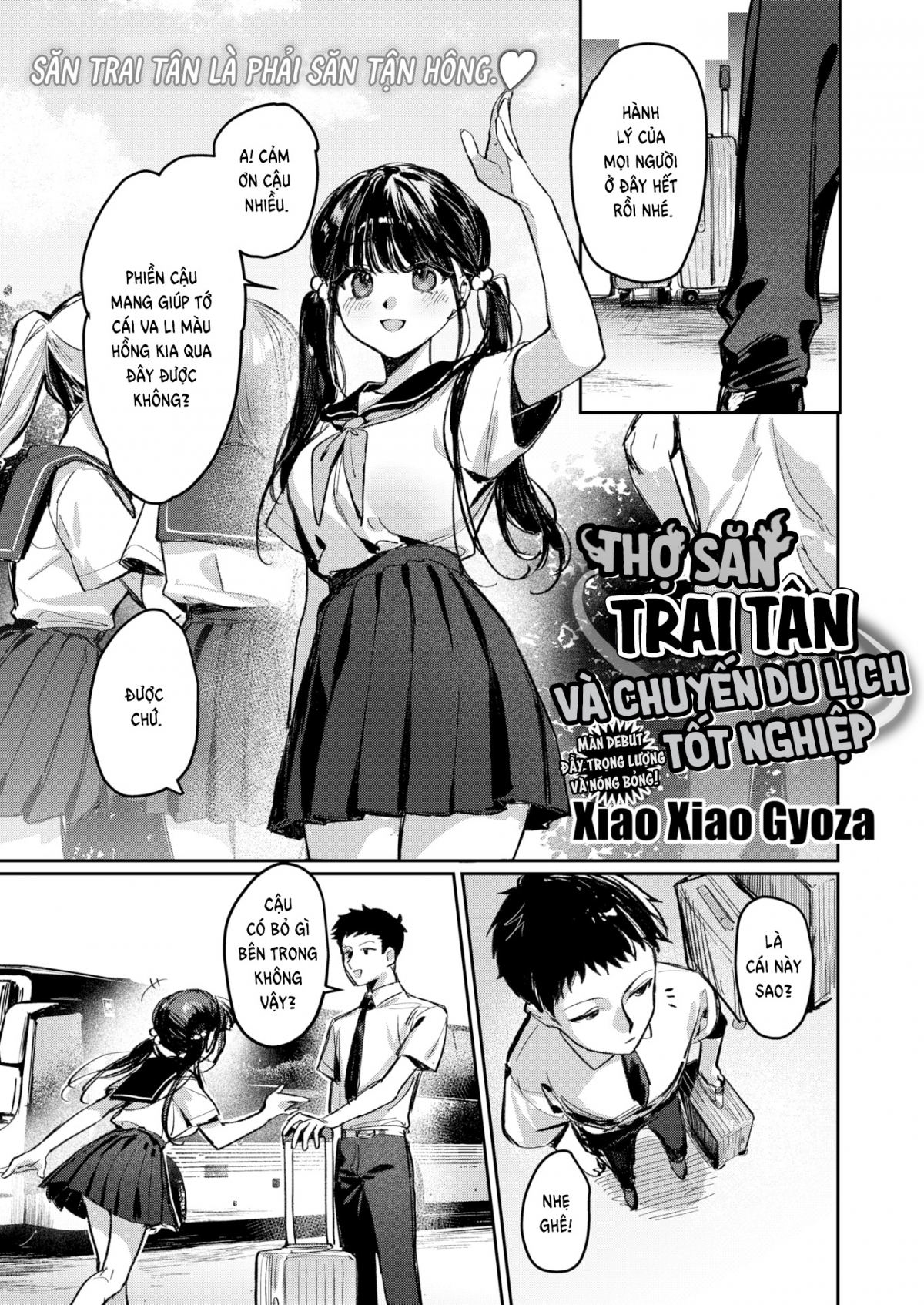 Đọc truyện hentai Thợ săn trai tân và Chuyến du lịch tốt nghiệp - Oneshot