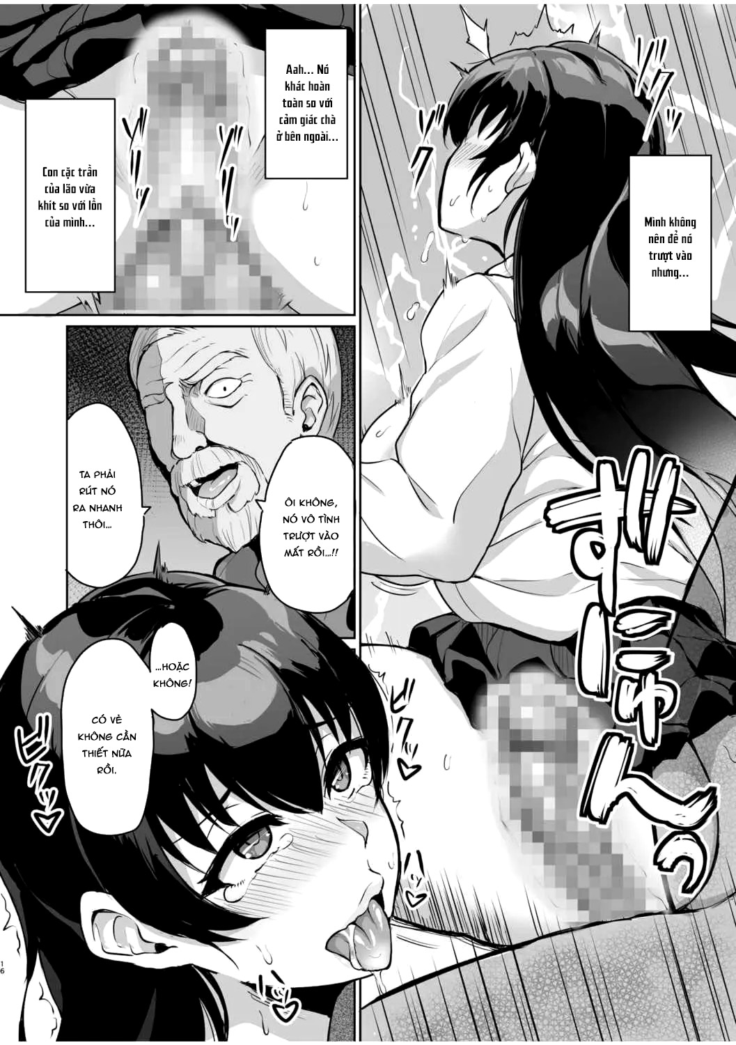 Đọc truyện hentai Moto Papakatsu Aite to no Himitsu no SEX ~Gifu Kara no Teishuku Shiken~ - Chap 3
