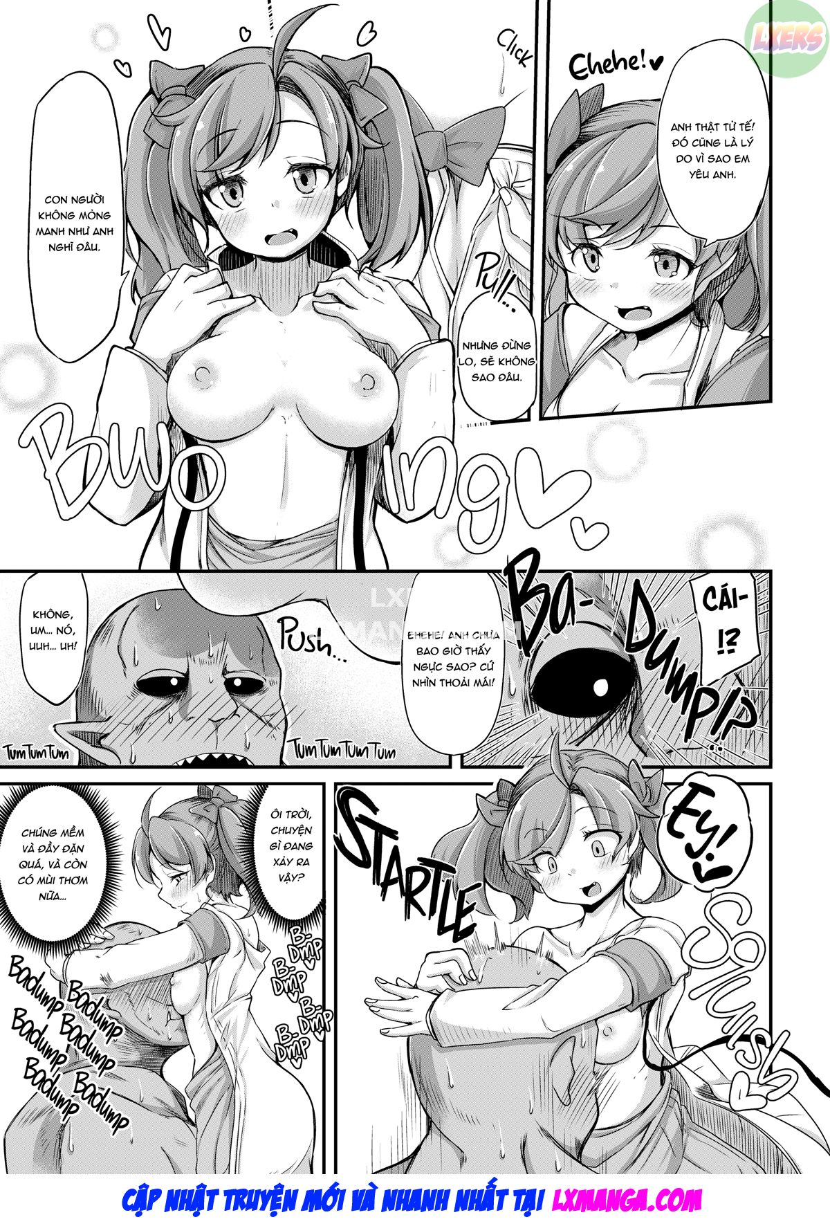 Đọc truyện hentai Tái thiết!? Thụ tinh giữa các loài - Chap 3