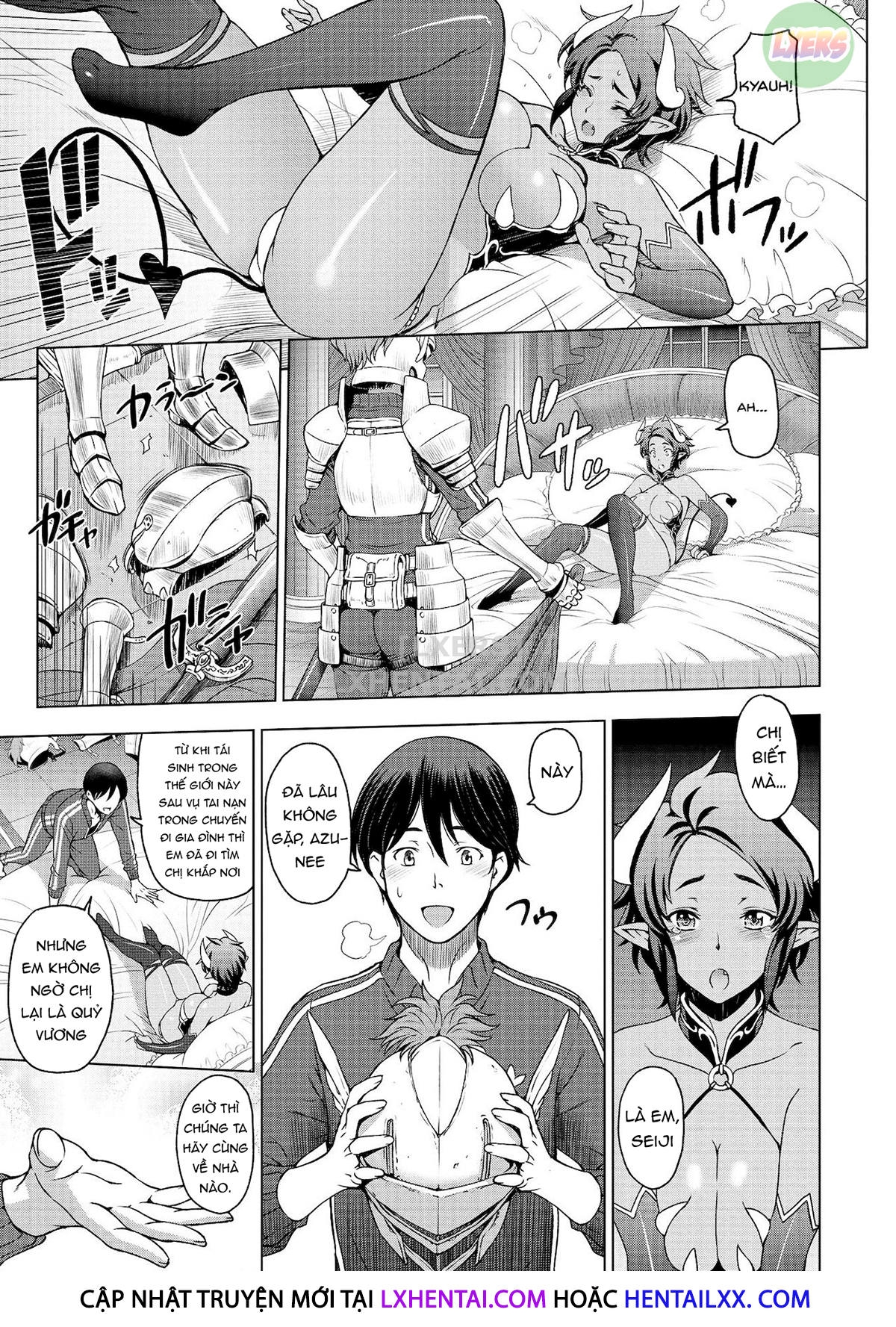 Đọc truyện hentai Chị gái siêu dâm đãng - Chap 3