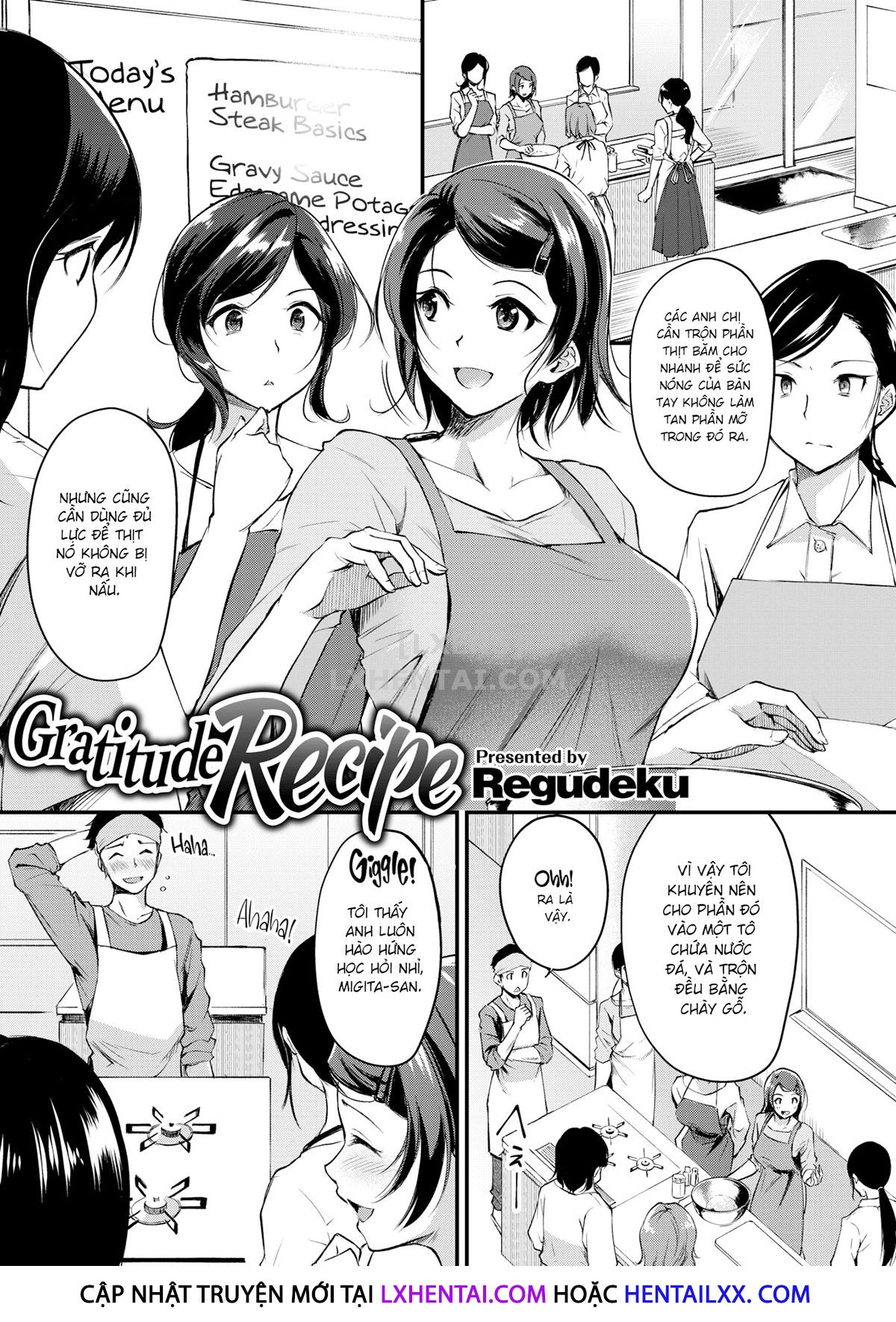 Đọc truyện hentai Gratitude Recipe - Oneshot