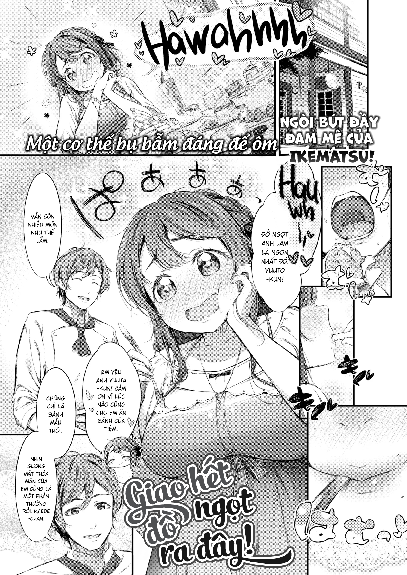 Đọc truyện hentai Giao hết đồ ngọt ra đây! - Oneshot