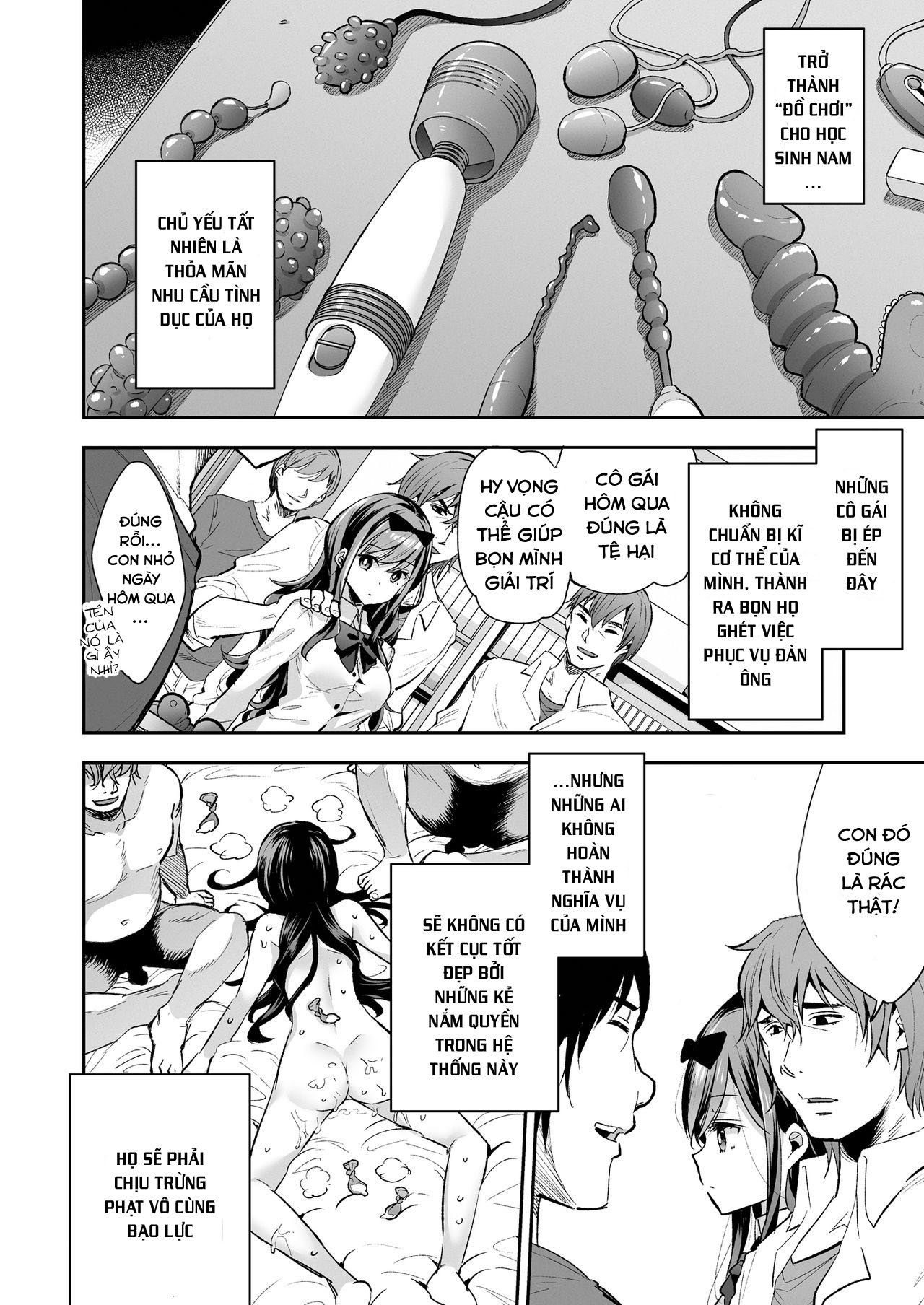 Đọc truyện hentai The Toy Girl Weeps in Endless Pleasure - Chap 1