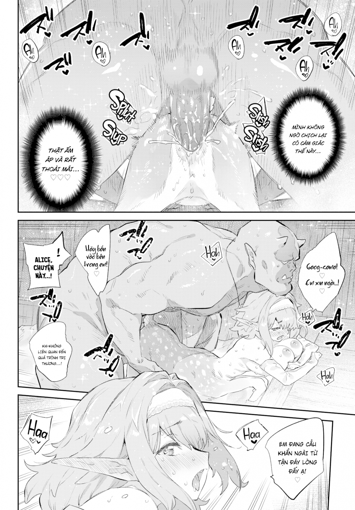 Đọc truyện hentai Otherworldly Maidens Series - My Beloved Mr. Orc ❤