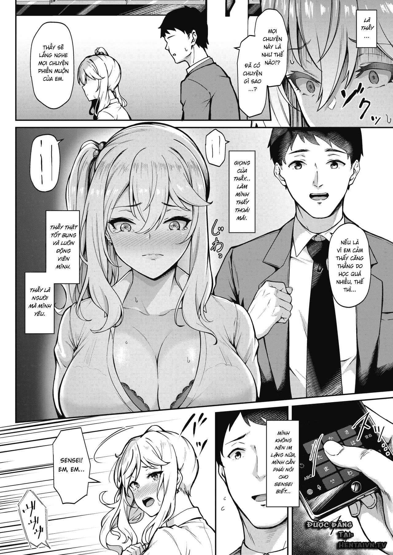 Đọc truyện hentai Teguri Yoseru Amai Yuuwaku - Oneshot