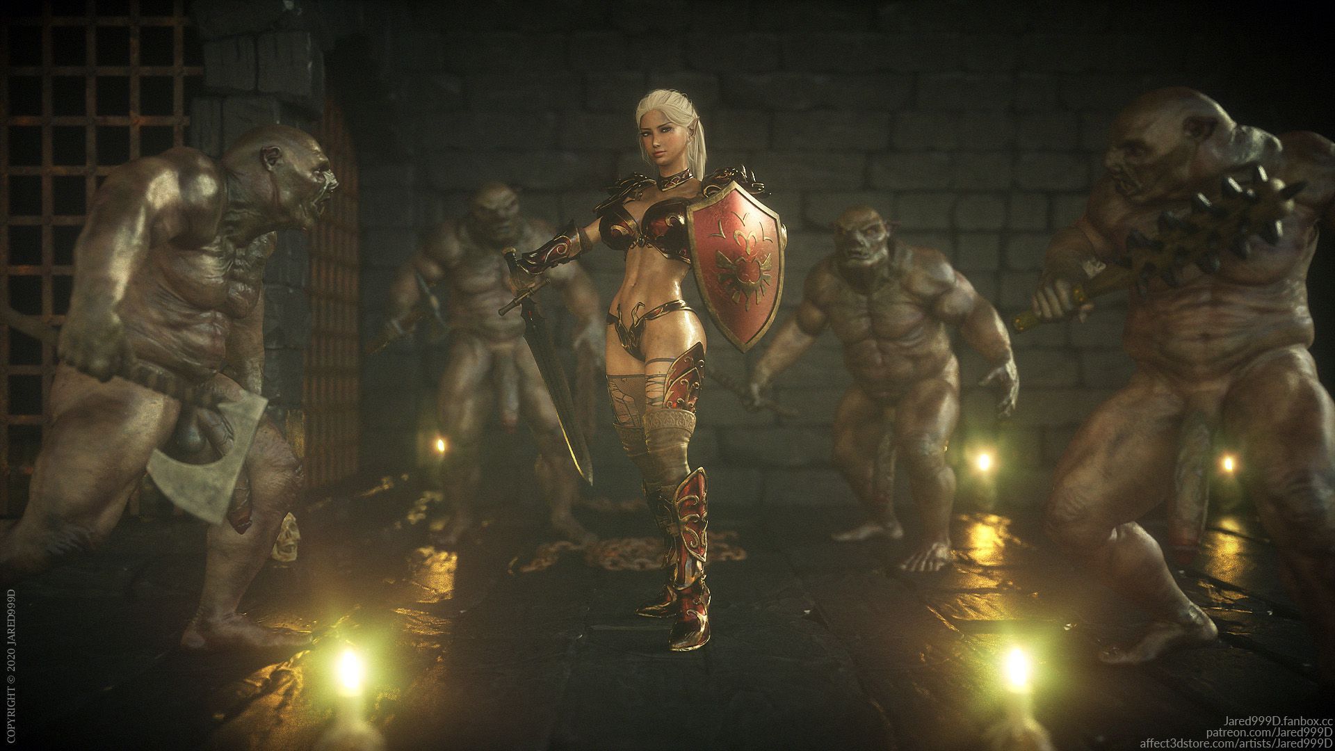 Đọc truyện hentai Elf Slave - Chapter 7: Double Trouble