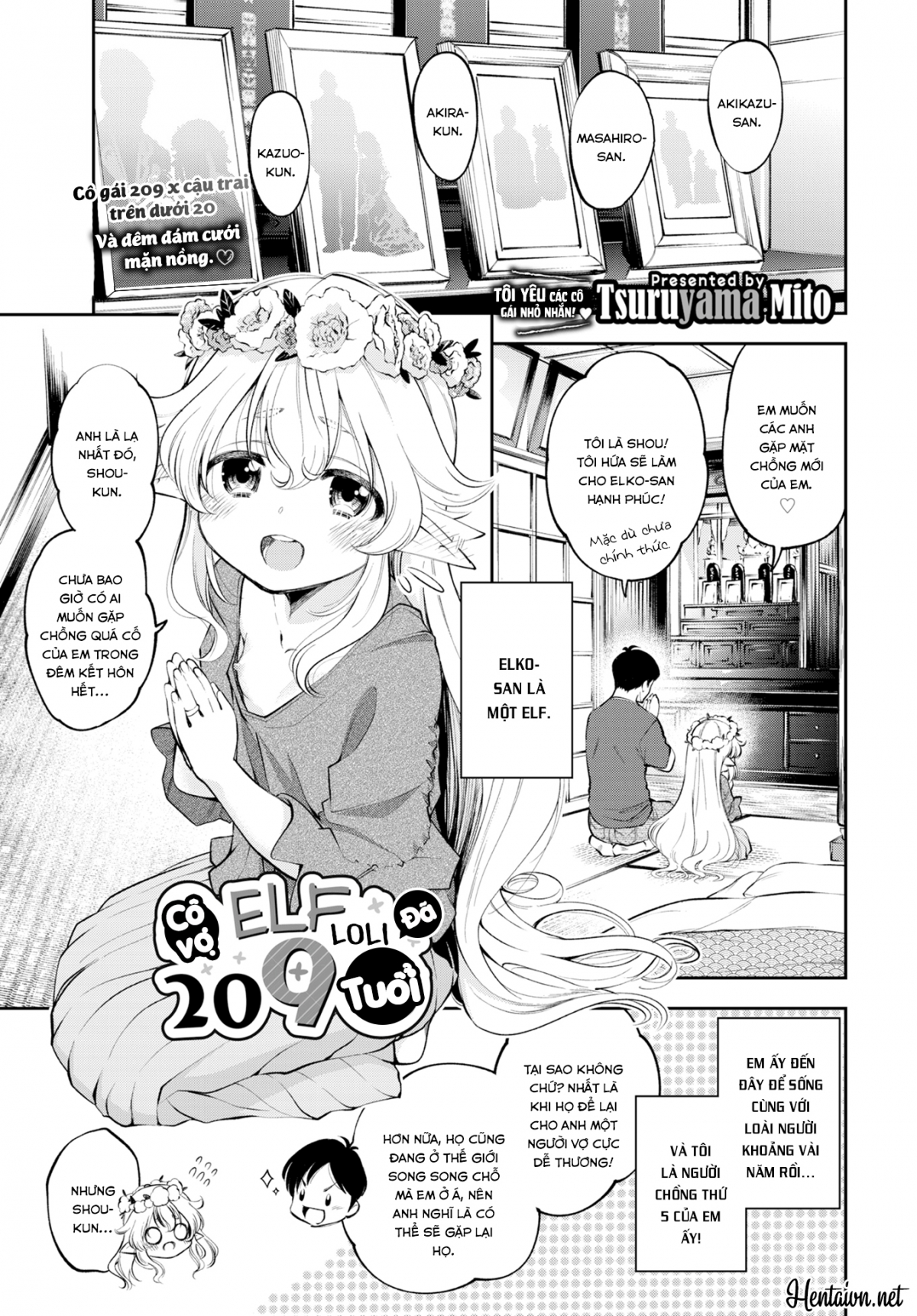 Đọc truyện hentai Cô Vợ Elf Loli Đã 2̶0̶9̶ 2̶1̶0̶ 211 Tuổi - Chap 1