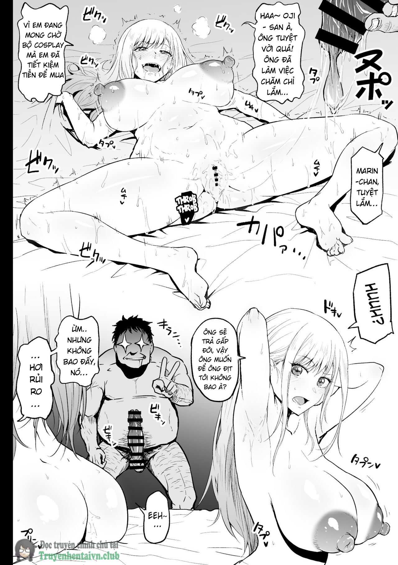 Đọc truyện hentai Baito Ganbaru Cosplayer-san - Oneshot