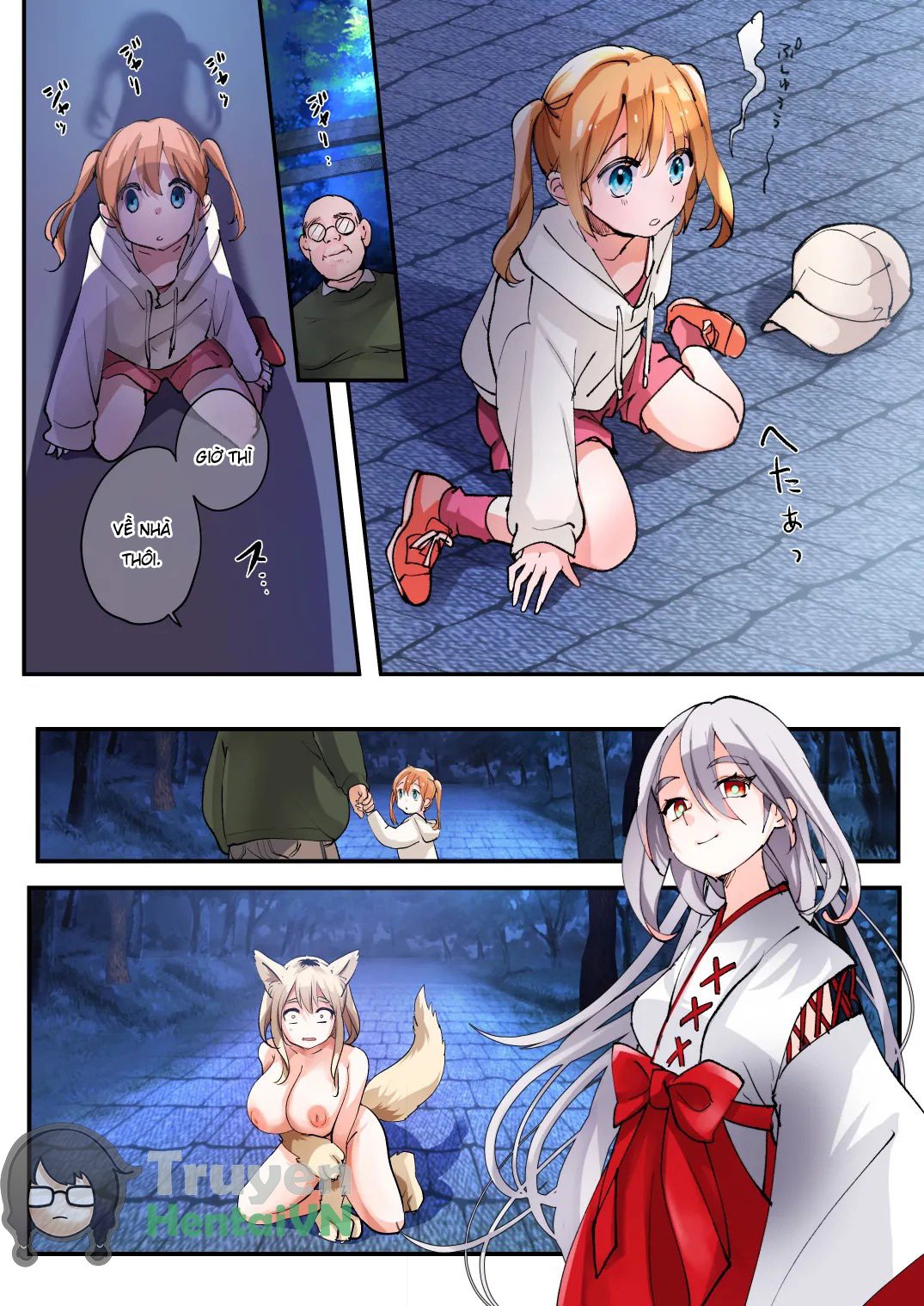 Đọc truyện hentai Mukui wa TS Shinbatsu! Furyou Shounen-tachi no Matsuro - Oneshot