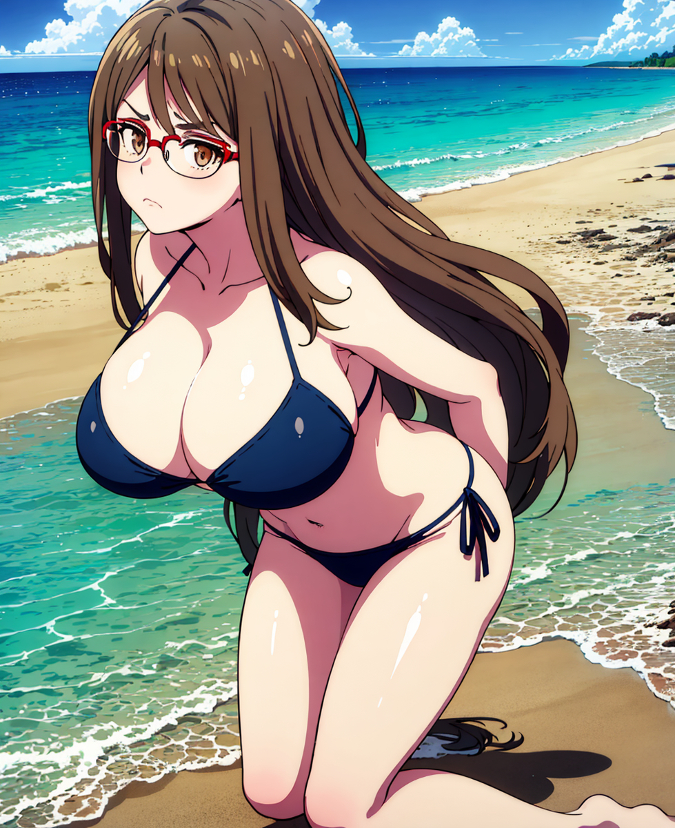 Đọc truyện hentai Tuyển tập Albums Art hentai - Chap 238 - Big Tits Bikini Mizuki
