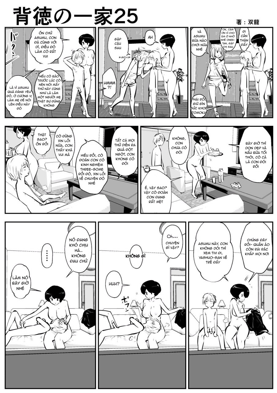 Đọc truyện hentai Con trai mẹ kế và em gái của mẹ kế... - Chap 2