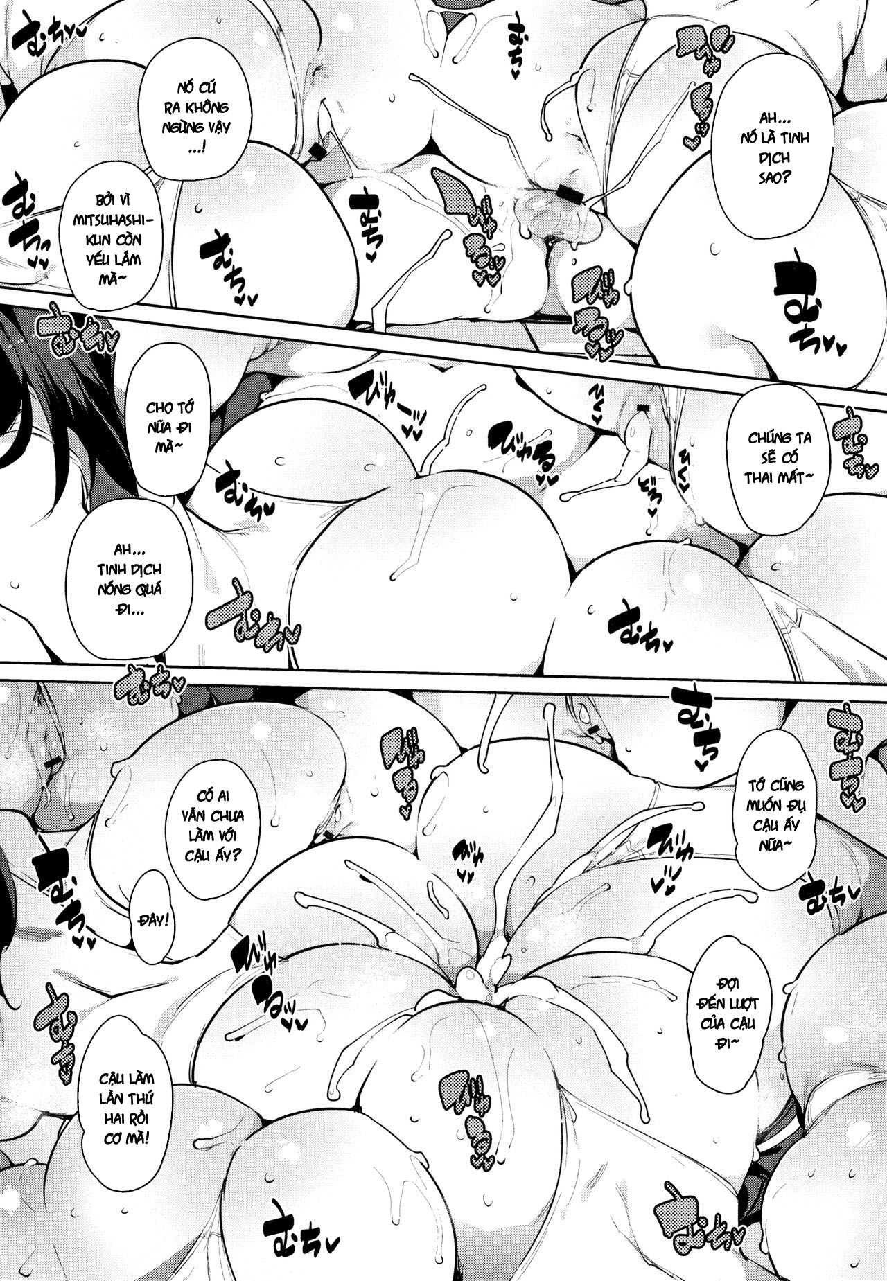 Đọc truyện hentai TƯƠI MẨY! Mấy cái lỗ mềm mịn kia thật dâm đãng - Chap 4