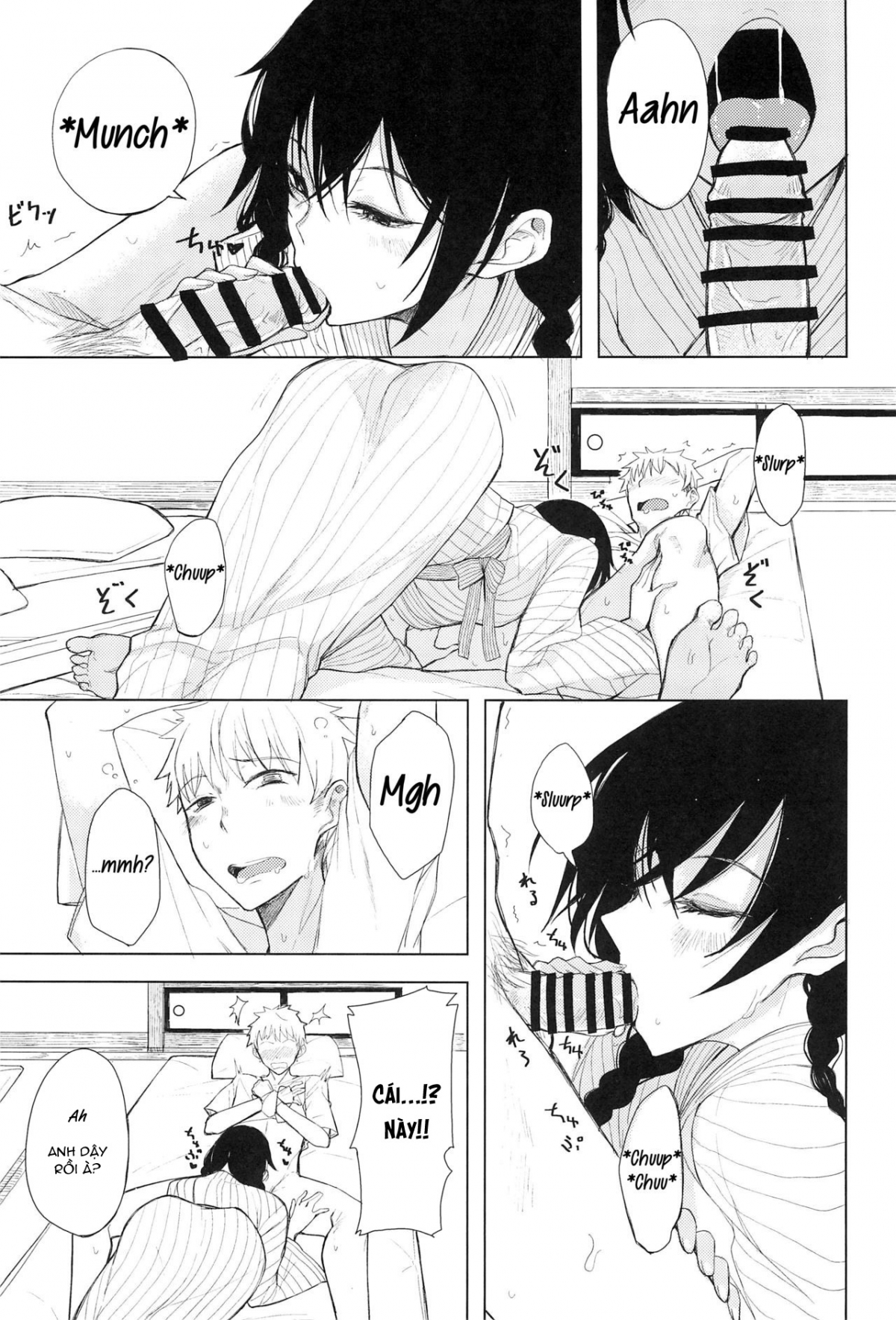 Đọc truyện hentai Kouhai-chan ni Eroi Koto Sareru Hon 5 - Chap 5