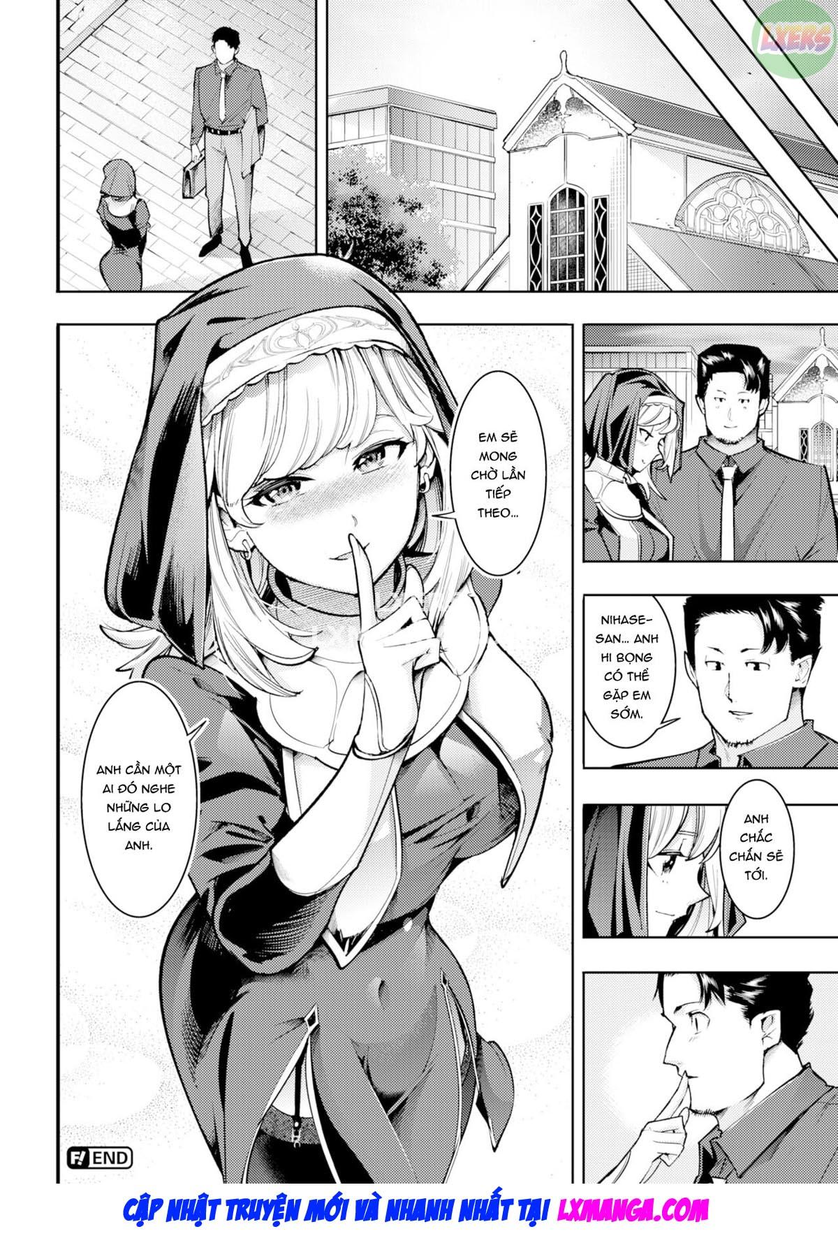 Đọc truyện hentai Phòng xưng tội ngọt ngào - Oneshot