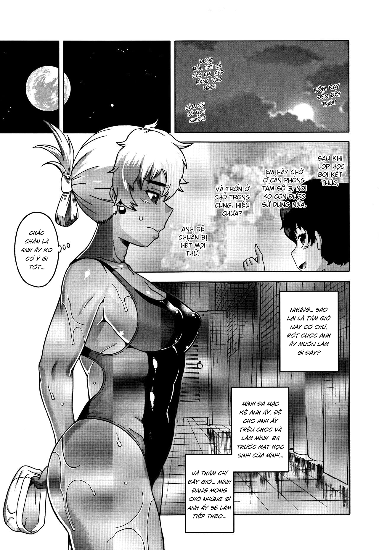 Đọc truyện hentai Chịch mẹ thằng bạn thân - Chap 4: Lớp học bơi