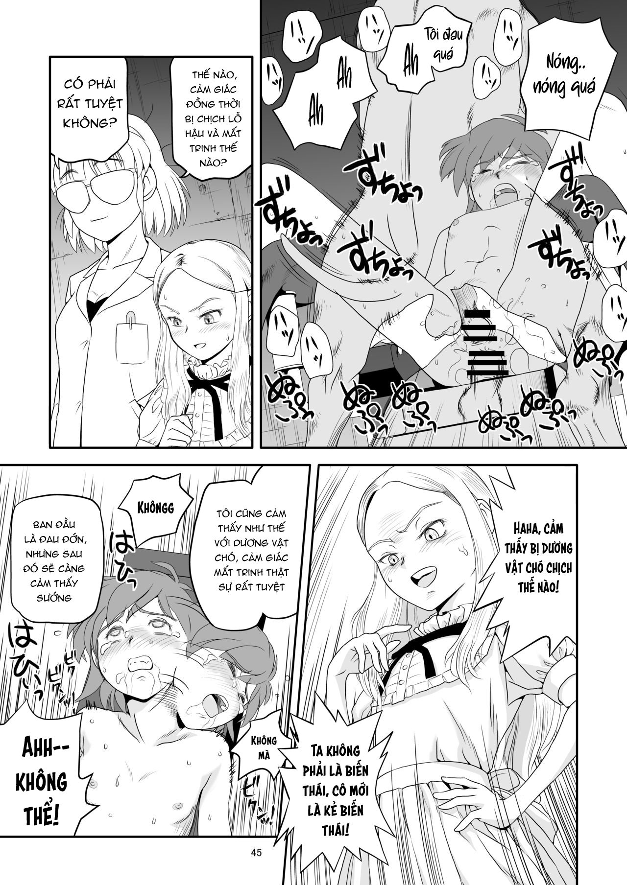 Đọc truyện hentai Quý Cô Quái Vật Phiên Bản 2 - Chap 2