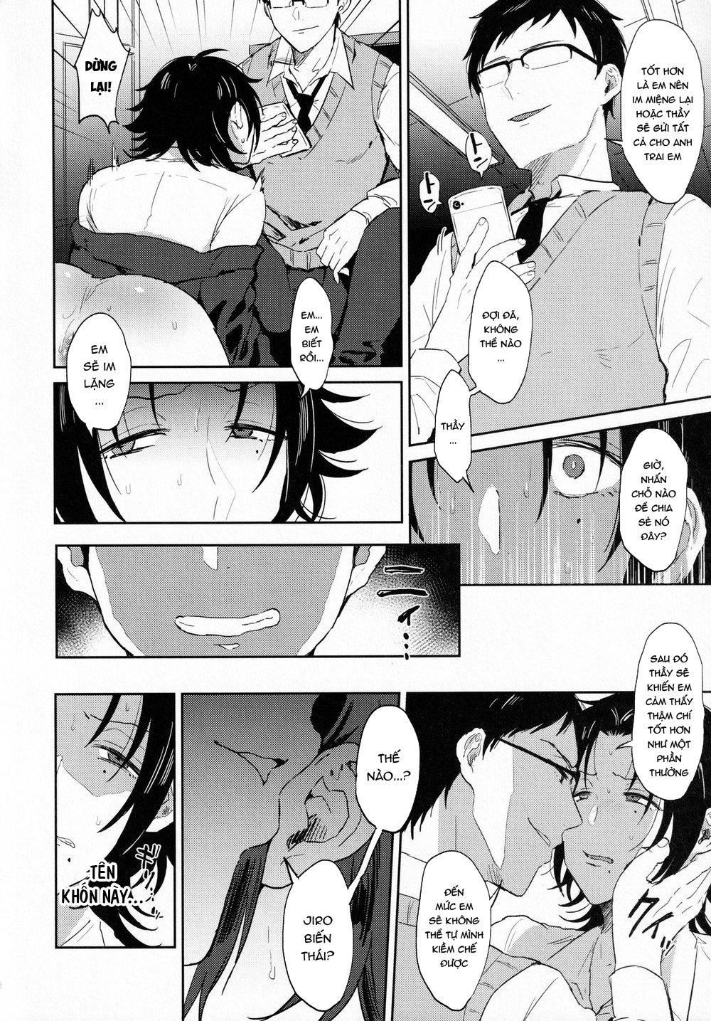 Đọc truyện hentai Oshiego Yamada o Kyouhaku Mesu Ochi Sex - Chap 1