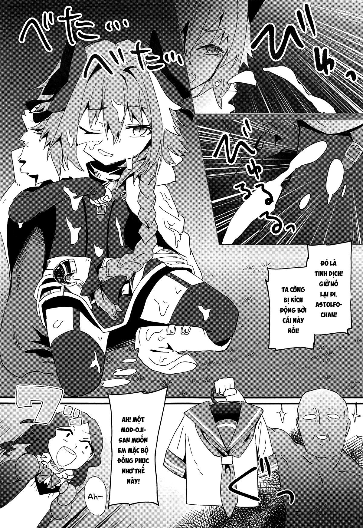 Đọc truyện hentai Mod Oji-san to Hakudaku Mamire no Shota Astolfo - Oneshot
