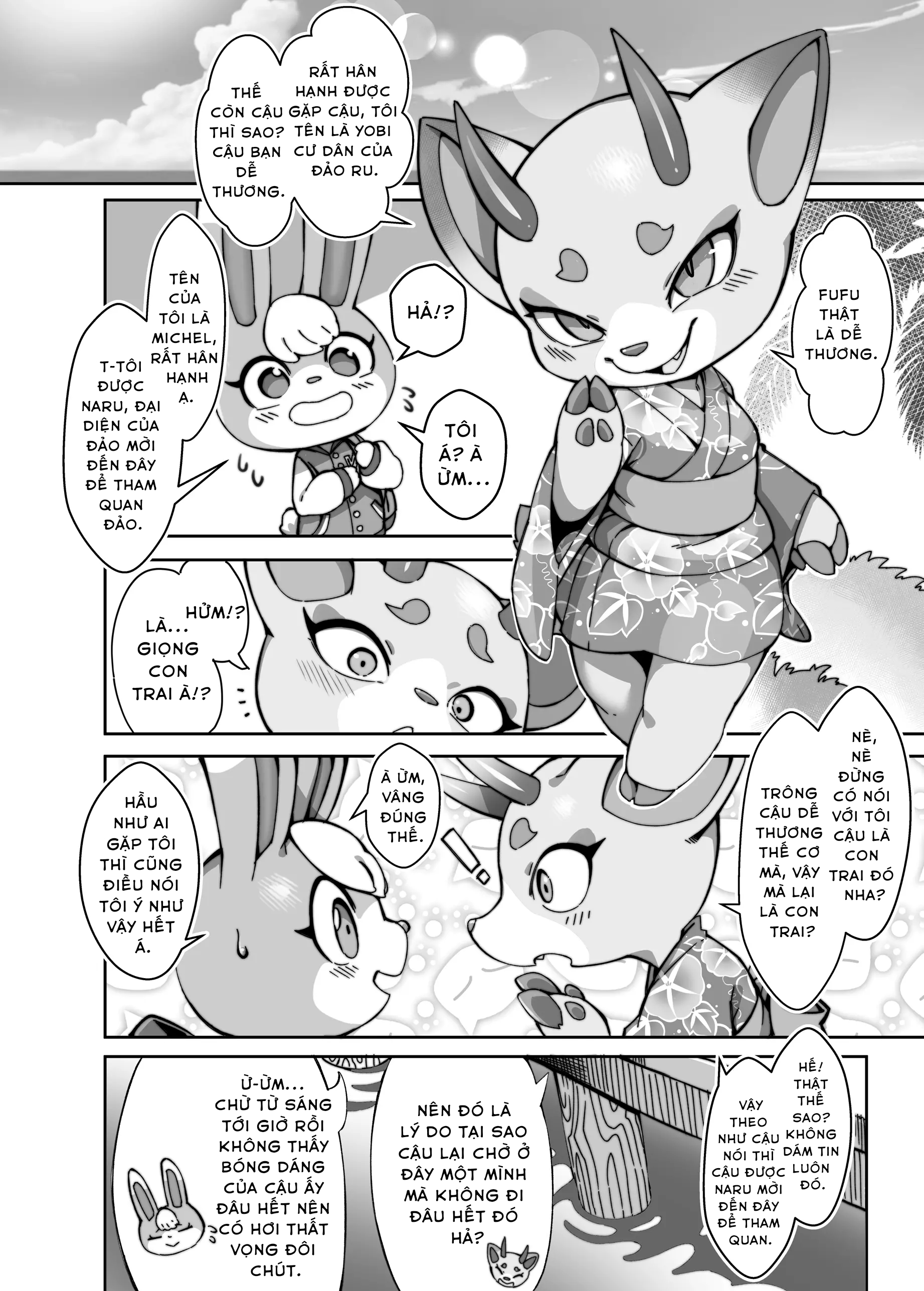 Đọc truyện hentai Lời gạ gẫm của cư dân trên đảo - Oneshot