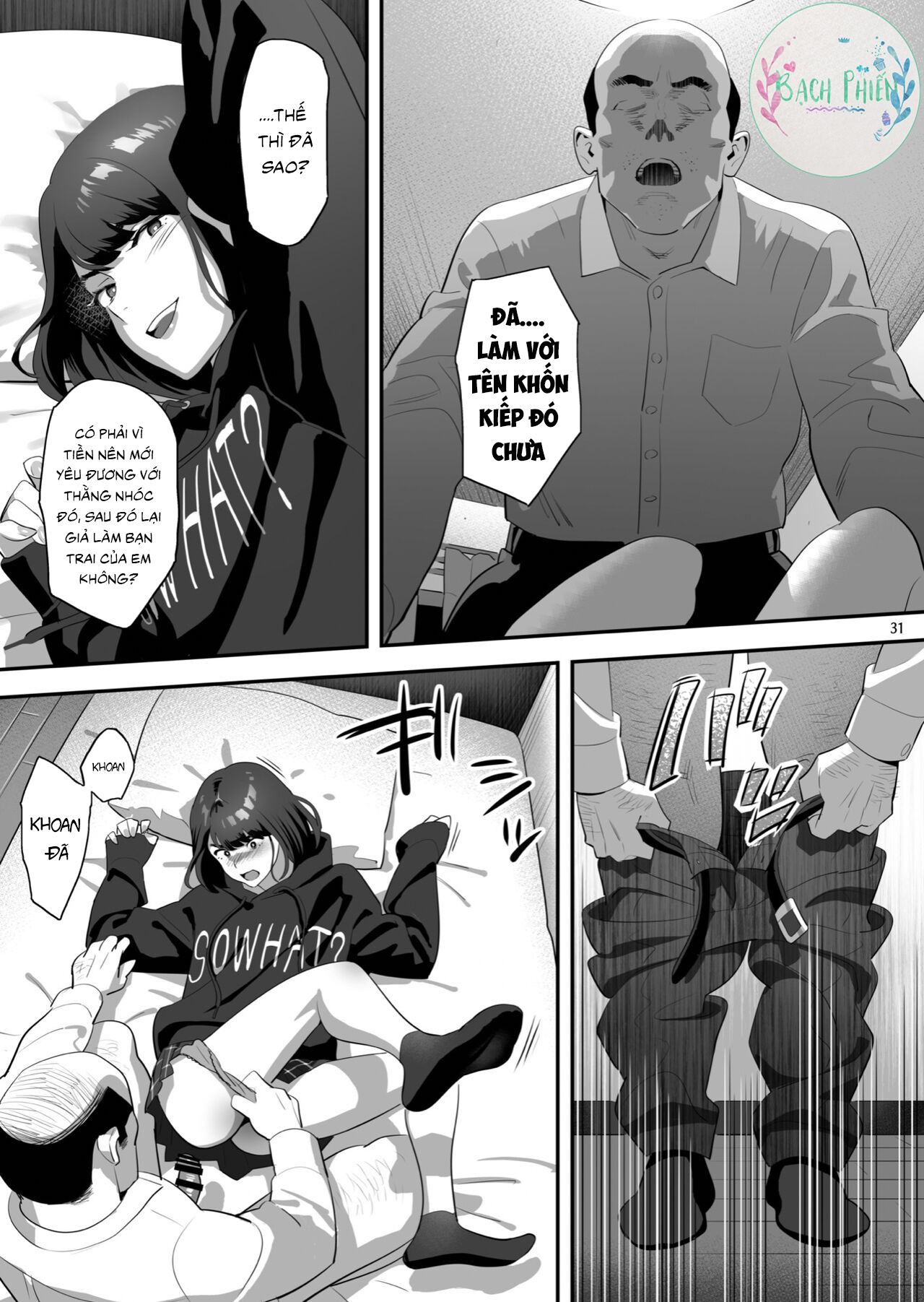 Đọc truyện hentai Tonari no JK ni Odosarete Iribitararetemasu (Naki 3) - Oneshot