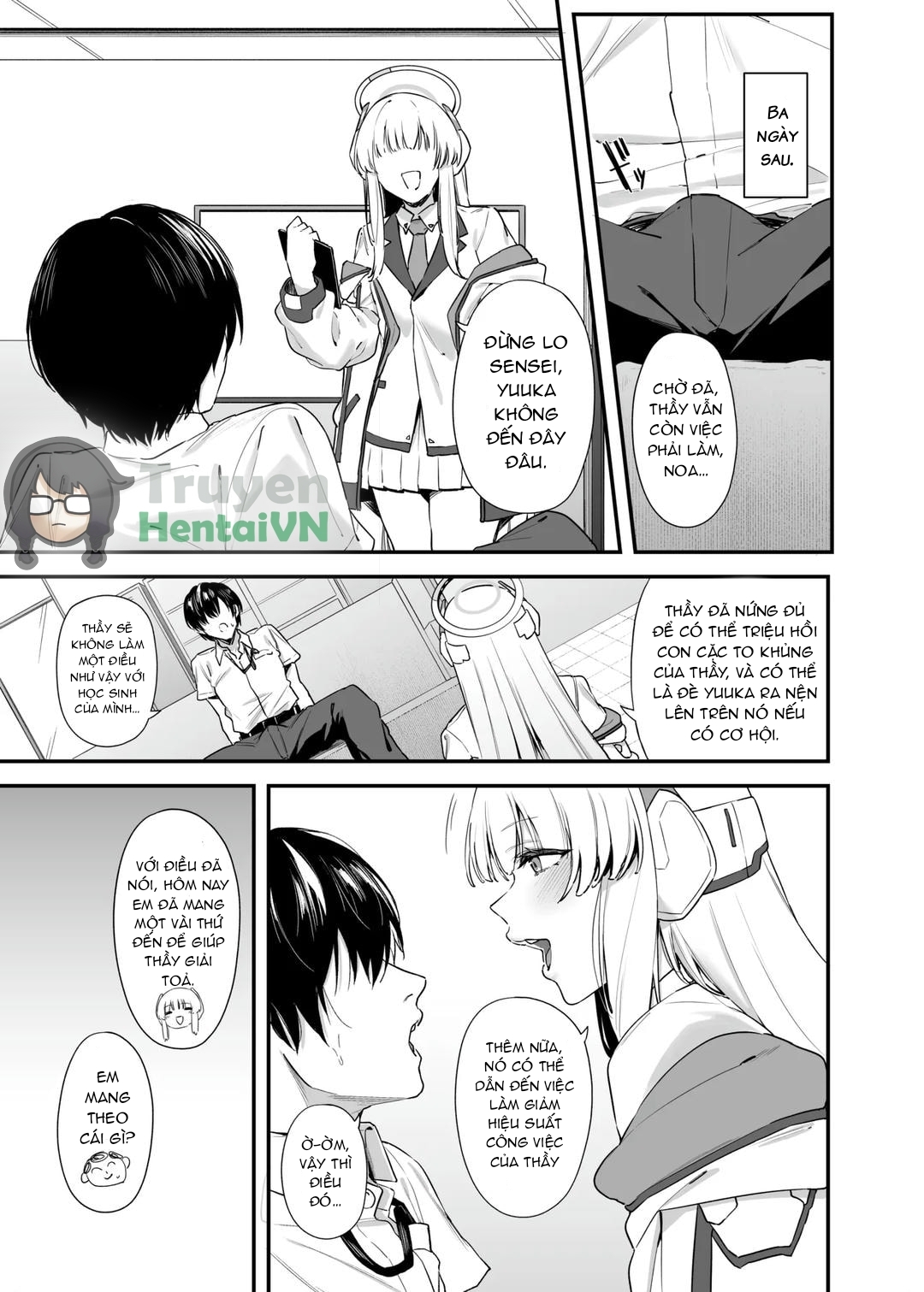 Đọc truyện hentai Sensei OJikan Itadakimasu Ne - Oneshot